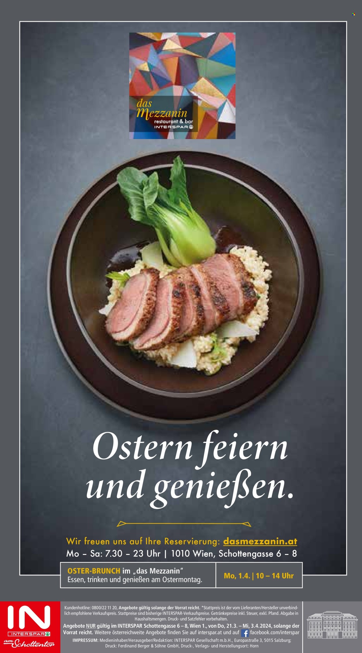 Angebote INTERSPAR - 21.3.2024 - 3.4.2024. Seite 16