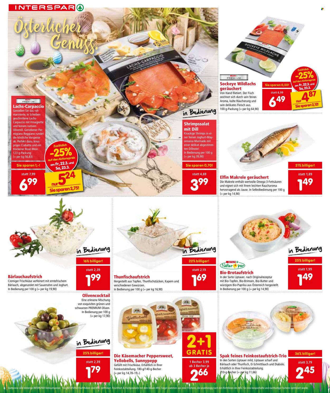 Angebote INTERSPAR - 21.3.2024 - 3.4.2024. Seite 6