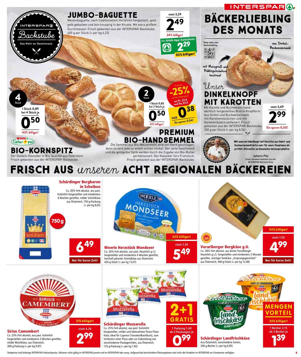 Angebote INTERSPAR - 21.3.2024 - 3.4.2024. Seite 9