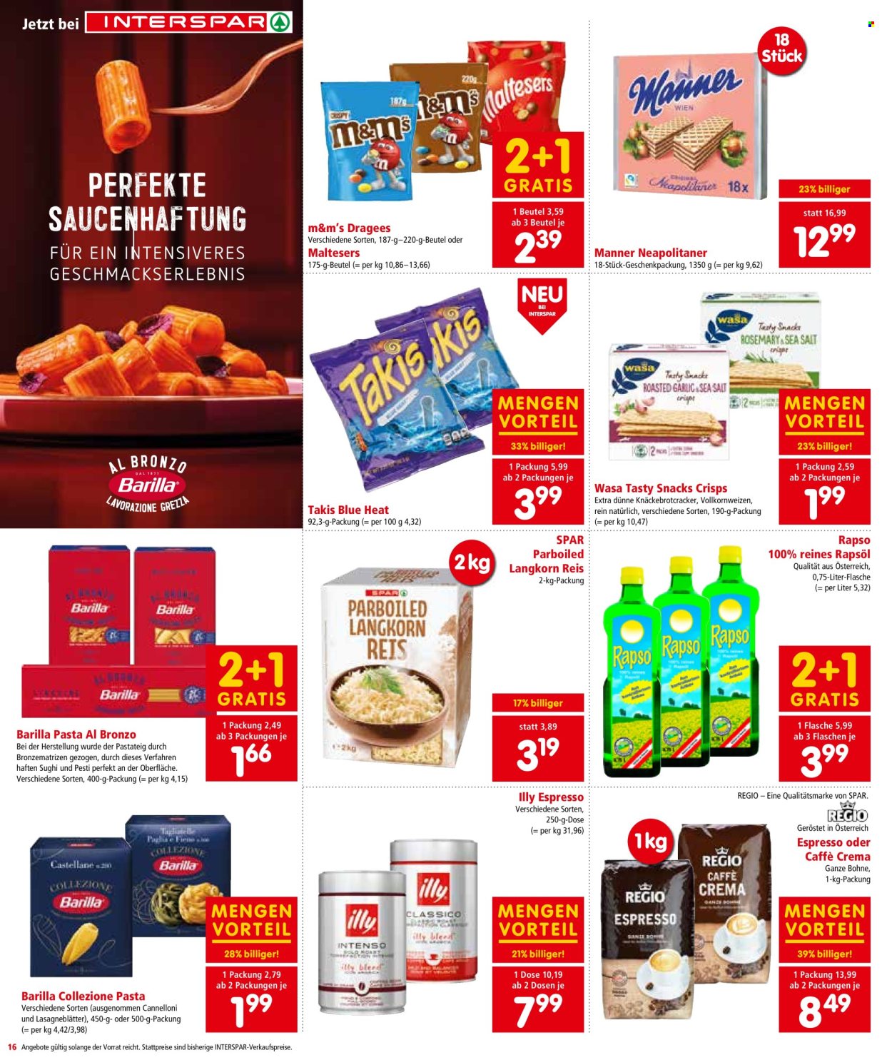 Angebote INTERSPAR - 21.3.2024 - 3.4.2024. Seite 16