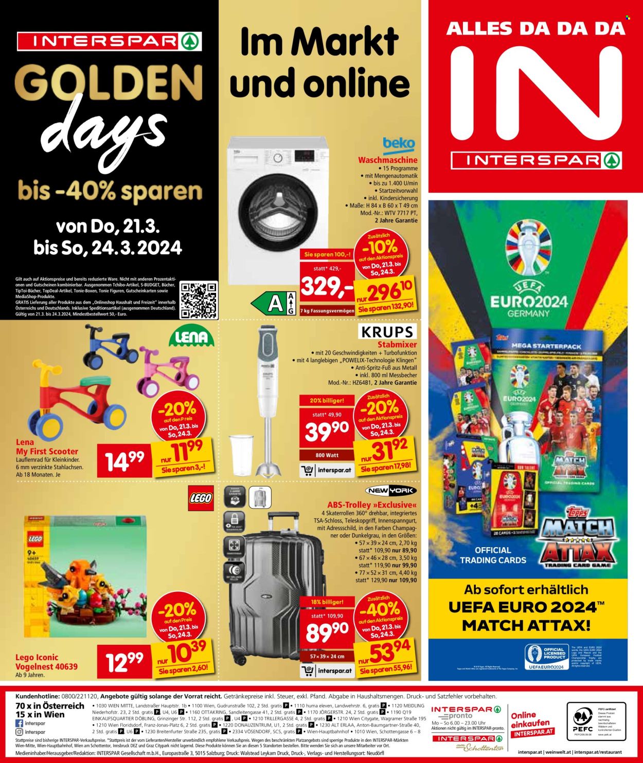 Angebote INTERSPAR - 21.3.2024 - 3.4.2024. Seite 24