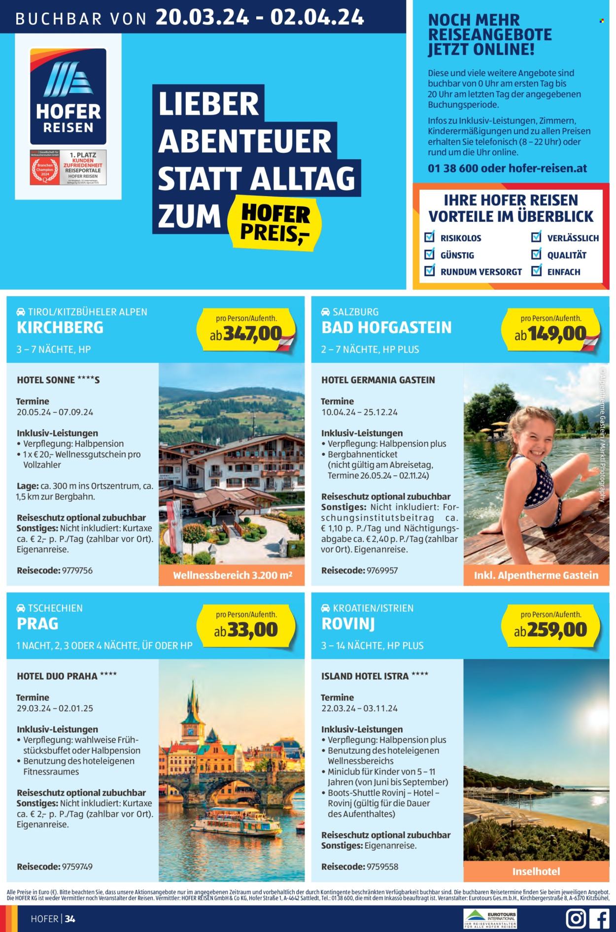 Angebote Hofer - 22.3.2024 - 28.3.2024. Seite 36