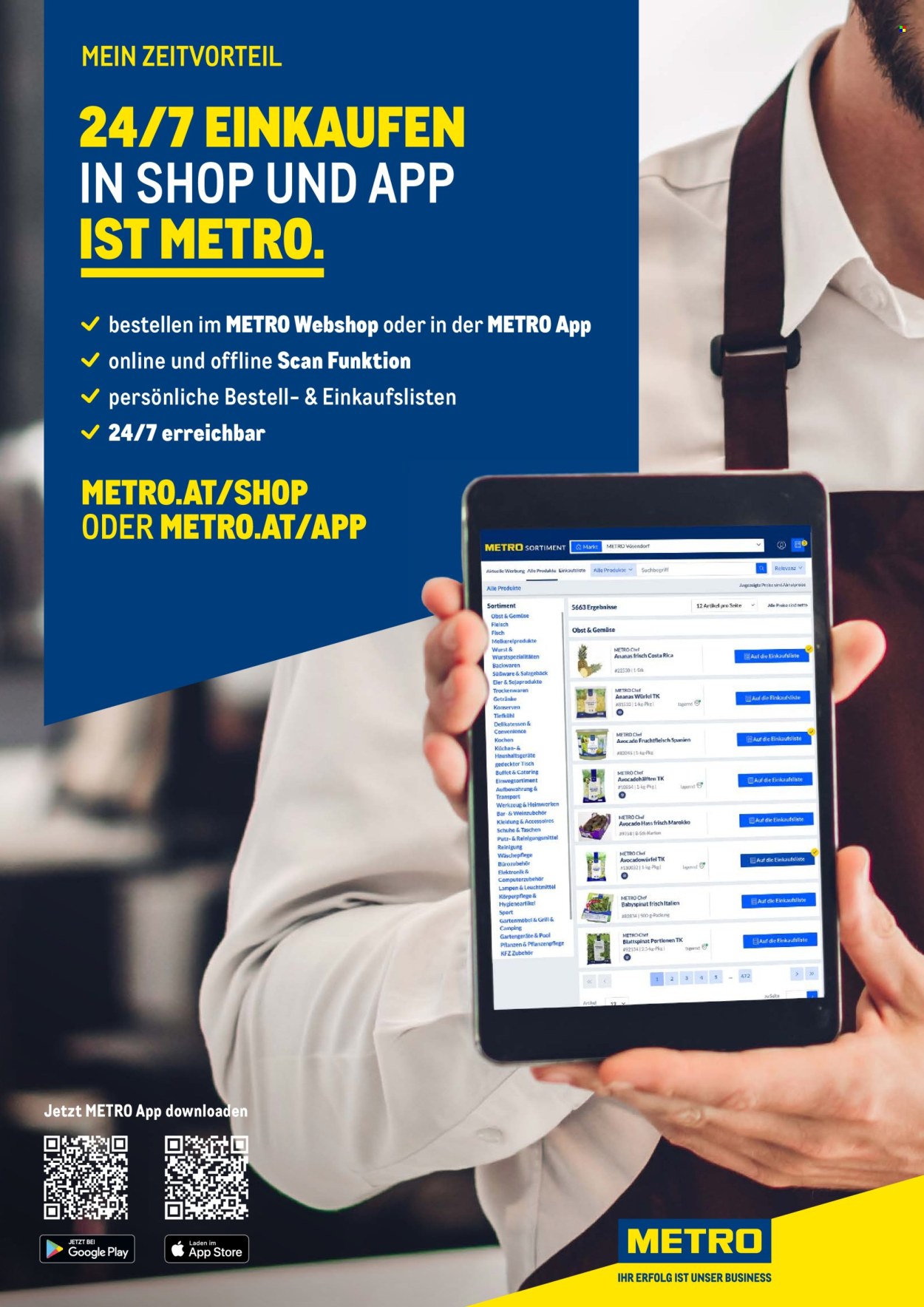 Angebote Metro. Seite 11