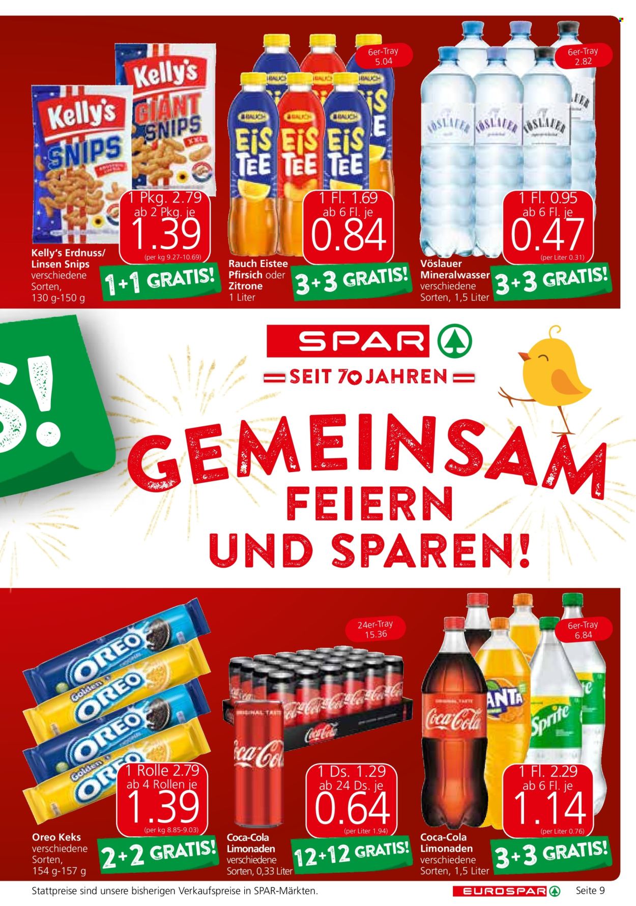 Angebote EUROSPAR - 21.3.2024 - 3.4.2024. Seite 9