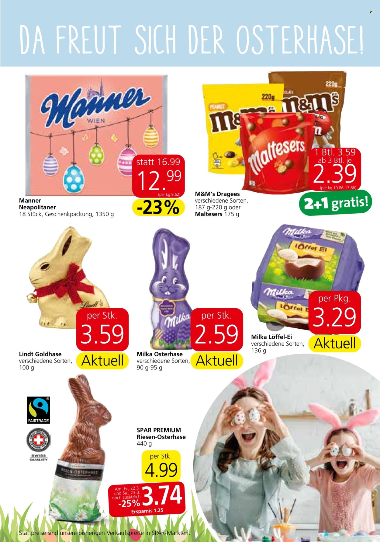 Angebote EUROSPAR - 21.3.2024 - 3.4.2024. Seite 11