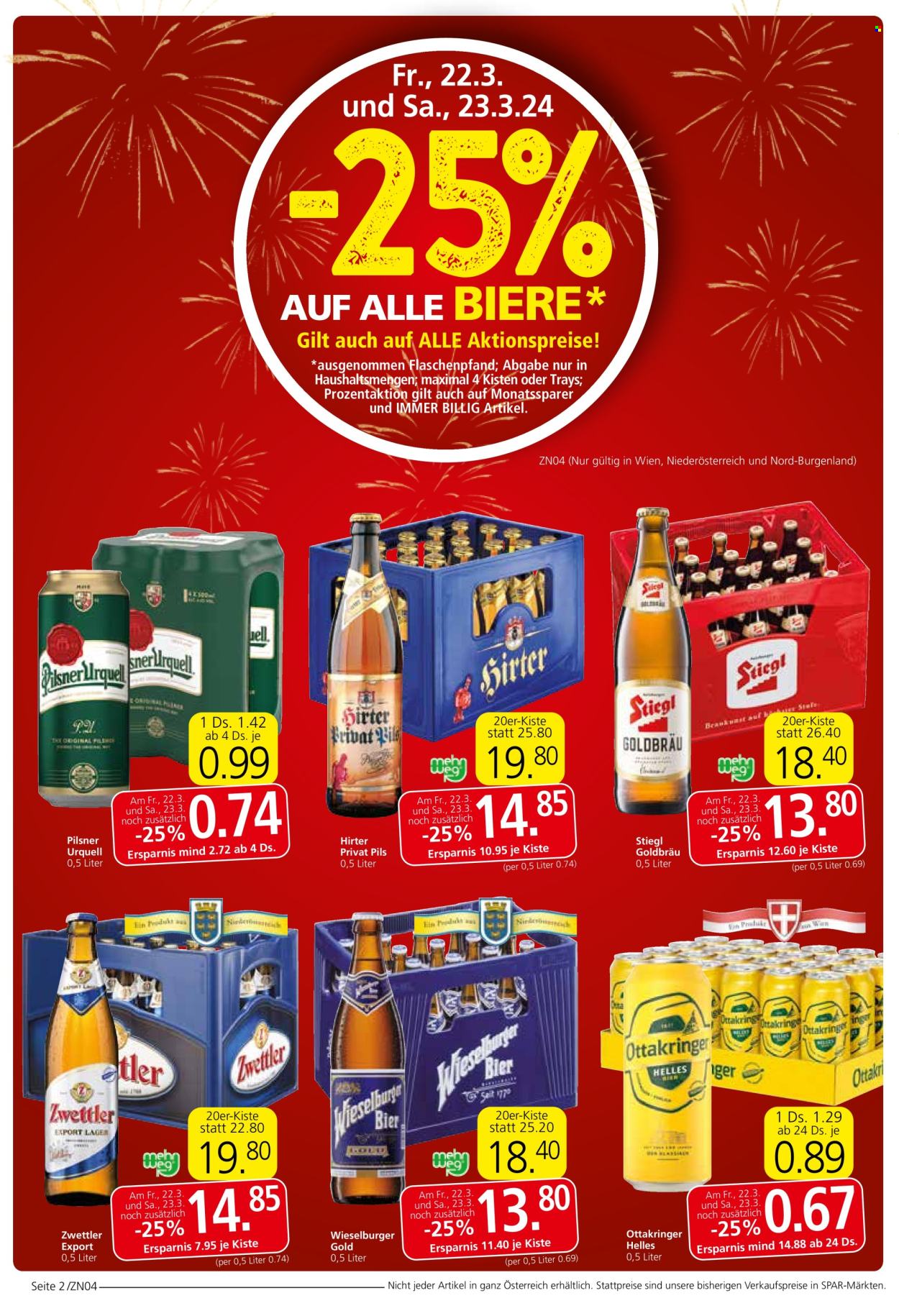 Angebote SPAR - 21.3.2024 - 3.4.2024. Seite 2