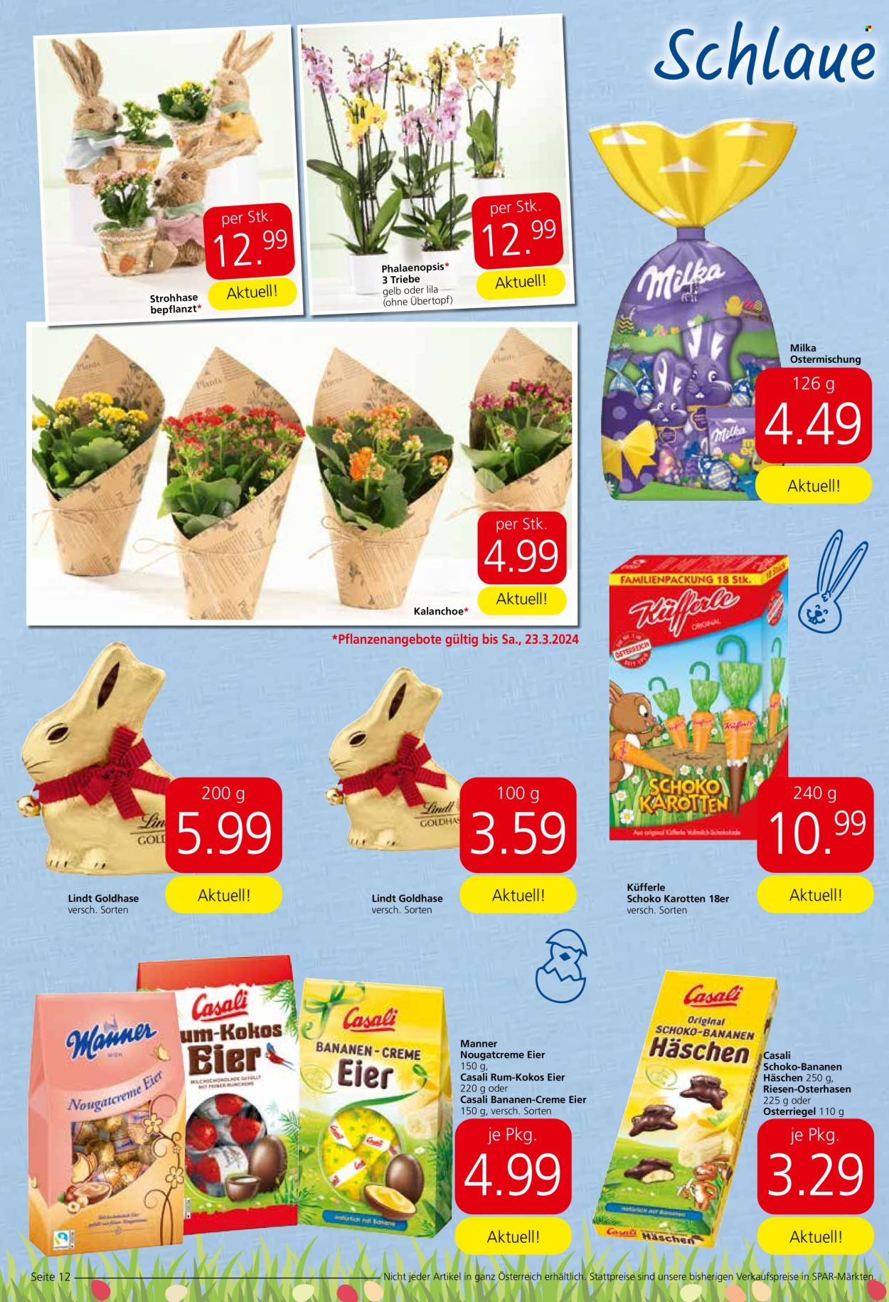 Angebote SPAR - 21.3.2024 - 3.4.2024. Seite 12