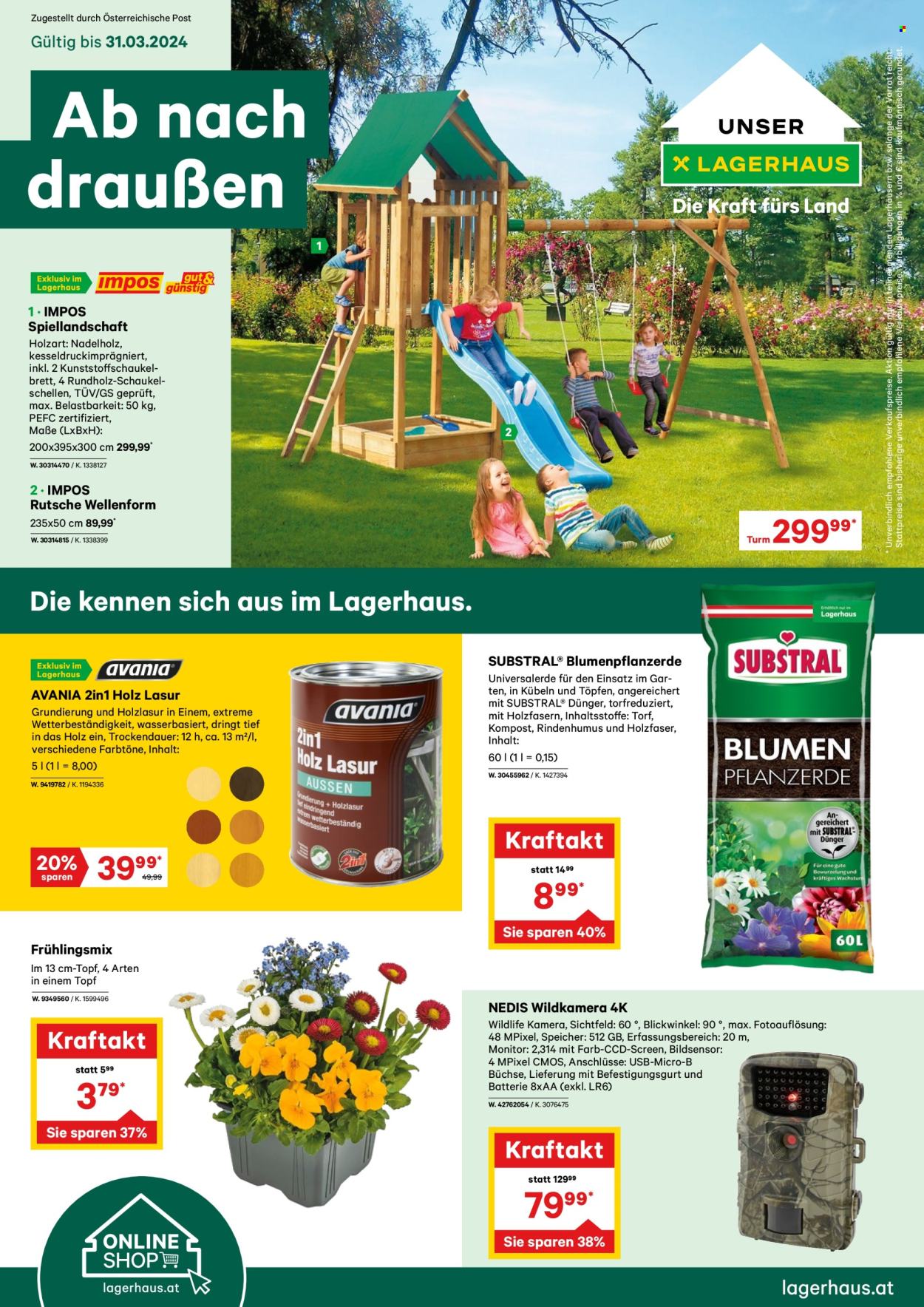 Angebote Lagerhaus - 18.3.2024 - 31.3.2024. Seite 1