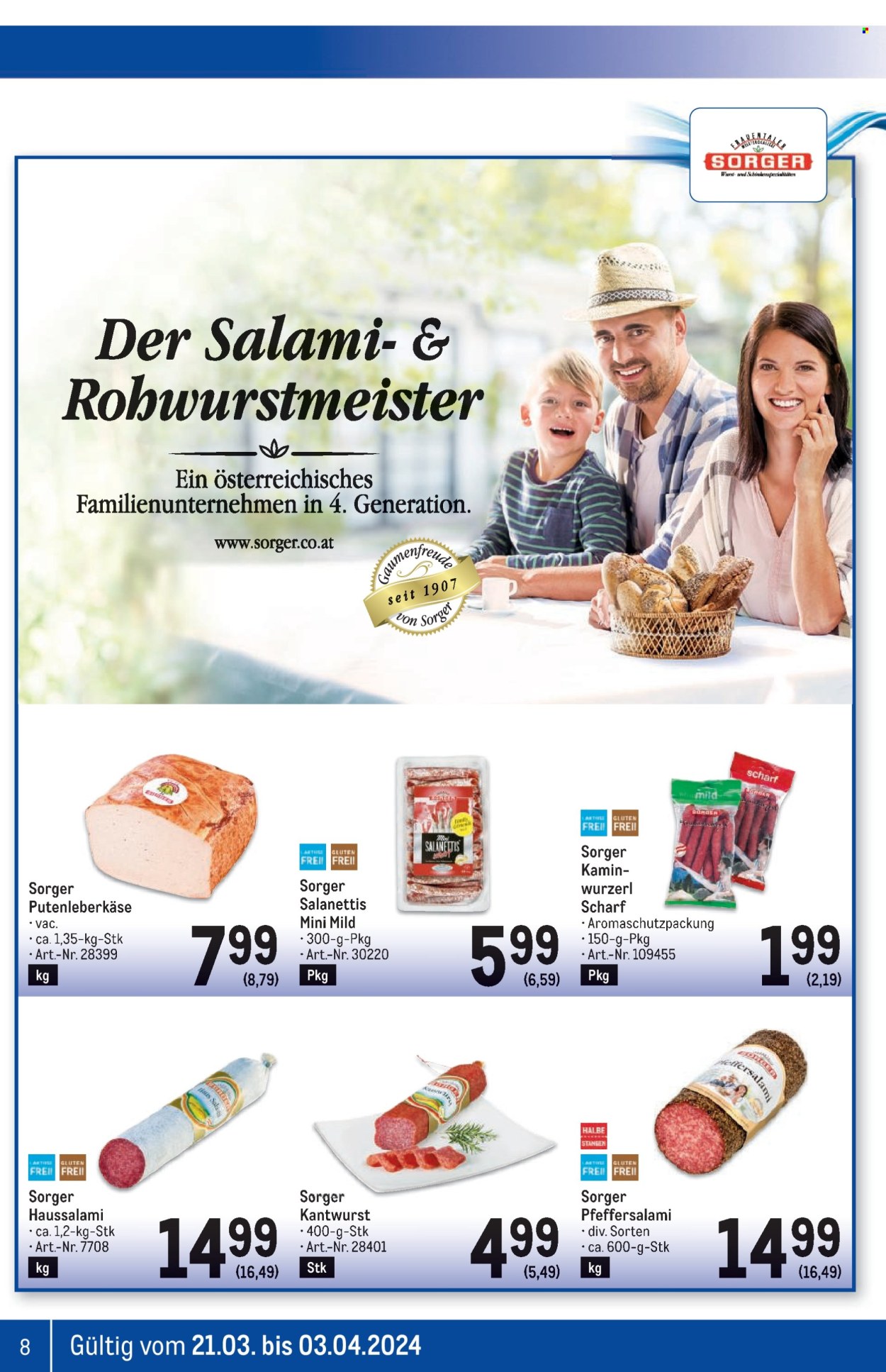 Angebote Metro - 21.3.2024 - 3.4.2024. Seite 8