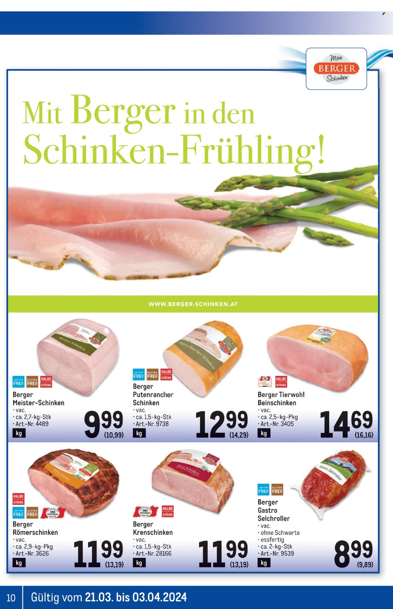 Angebote Metro - 21.3.2024 - 3.4.2024. Seite 10