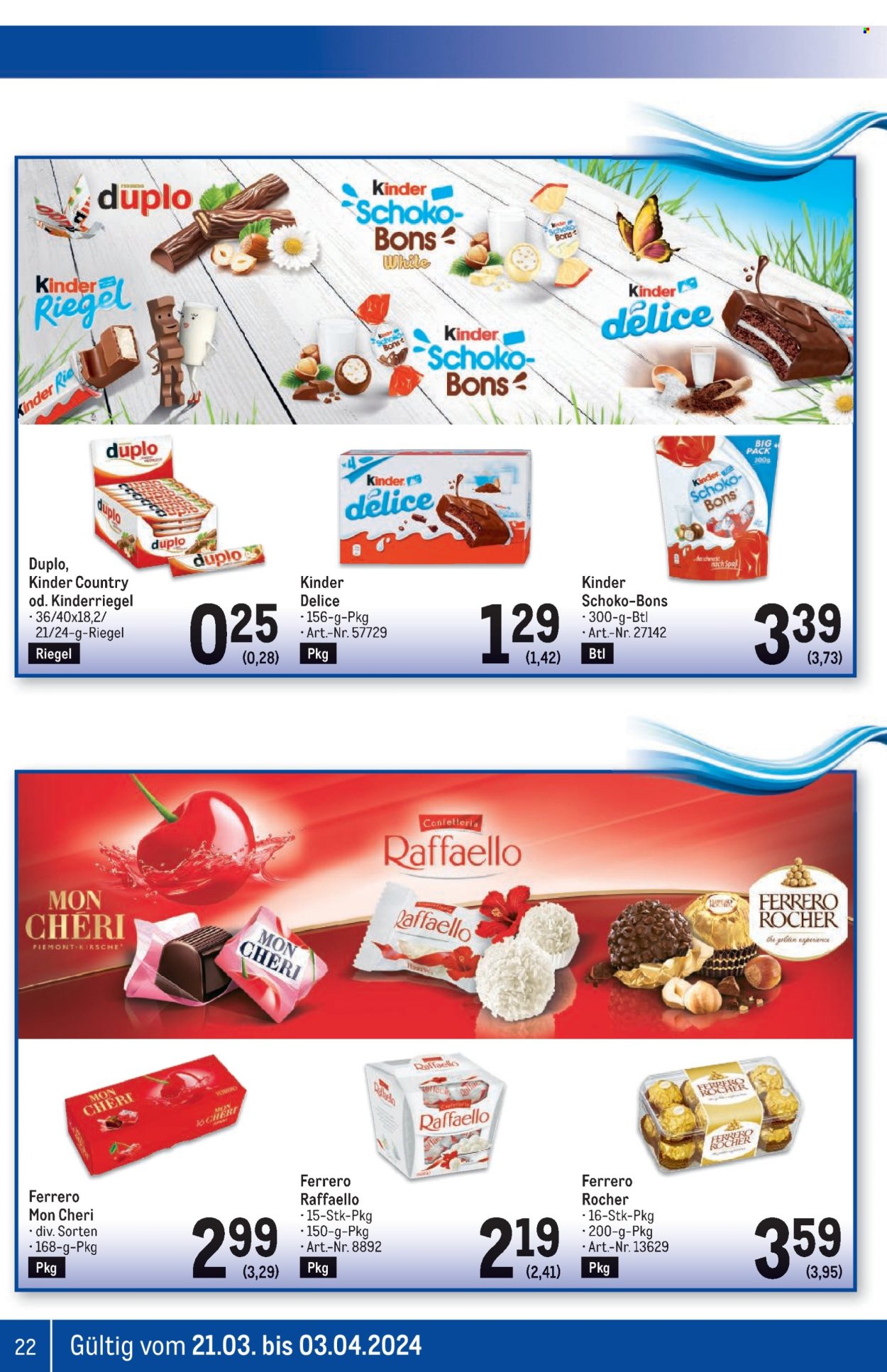 Angebote Metro - 21.3.2024 - 3.4.2024. Seite 22