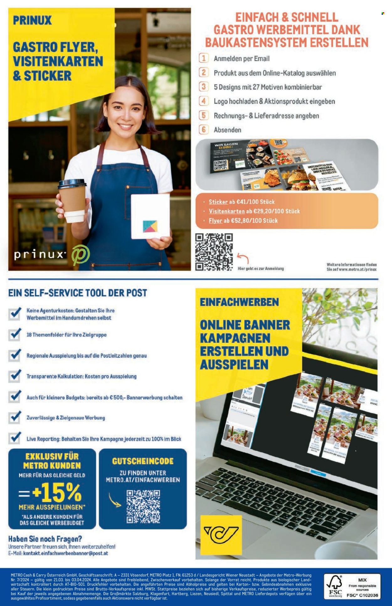 Angebote Metro - 21.3.2024 - 3.4.2024. Seite 32