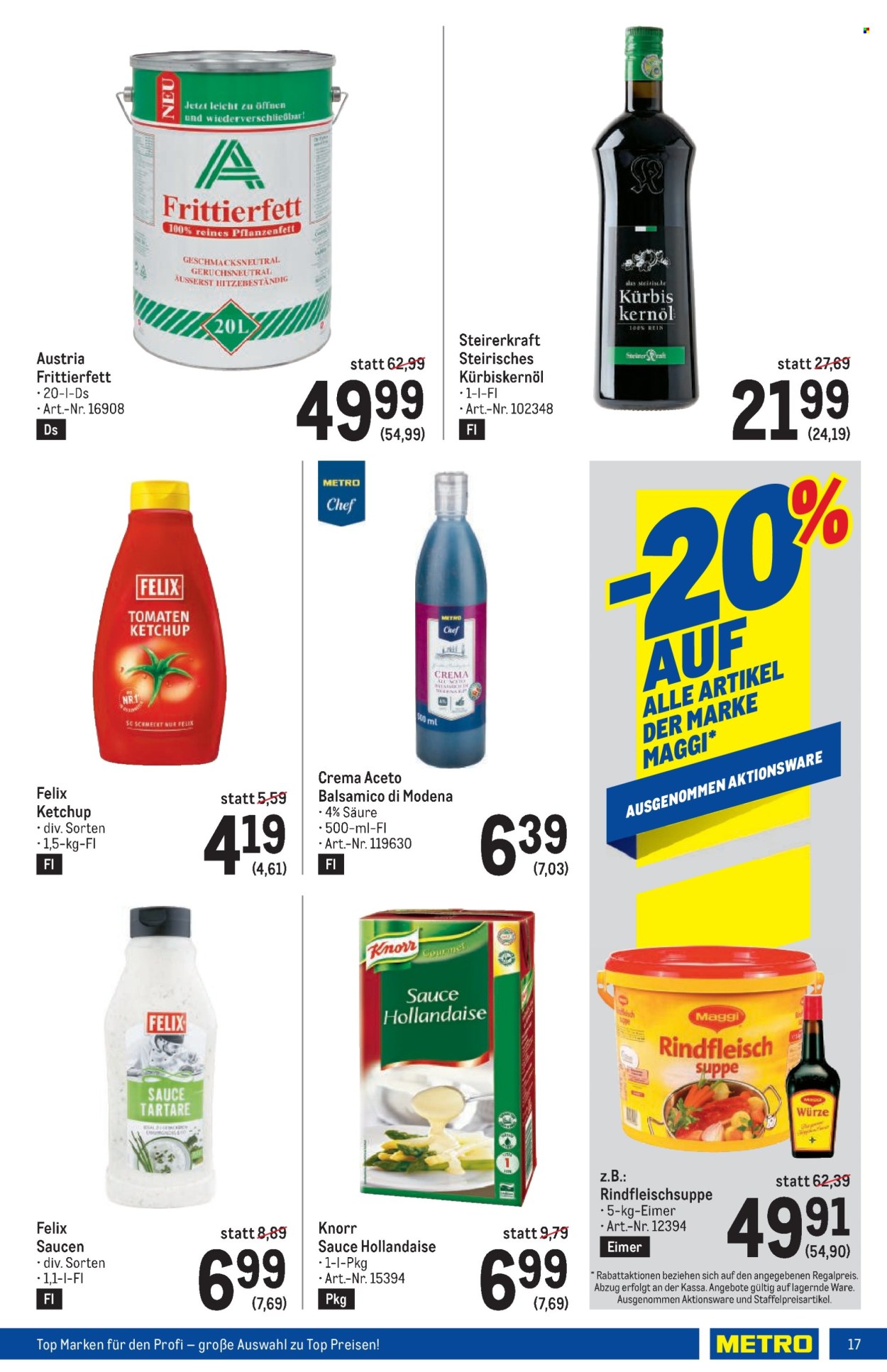 Angebote Metro - 21.3.2024 - 3.4.2024. Seite 17