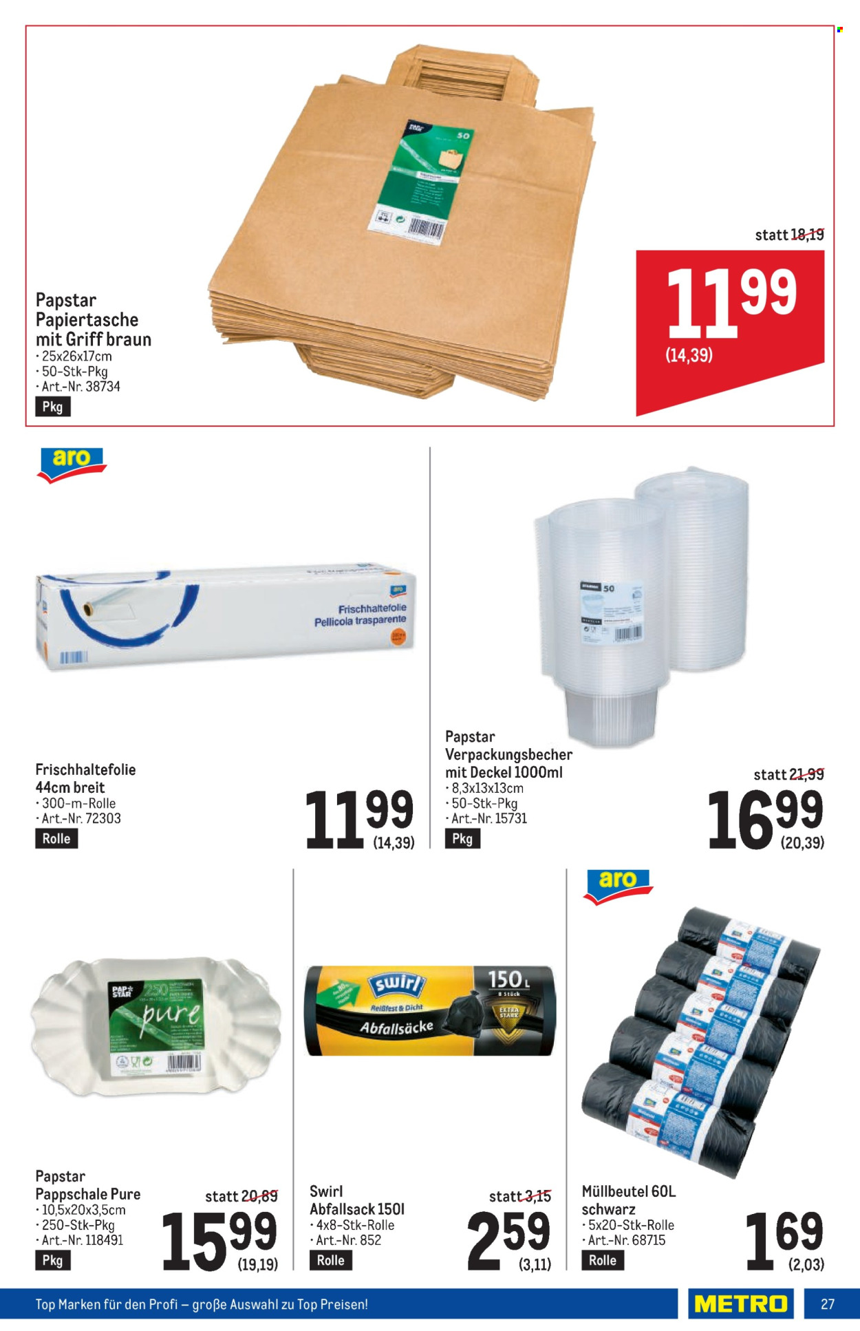 Angebote Metro - 21.3.2024 - 3.4.2024. Seite 27