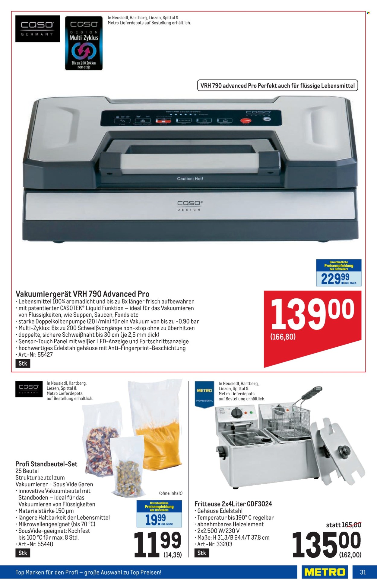 Angebote Metro - 21.3.2024 - 3.4.2024. Seite 31