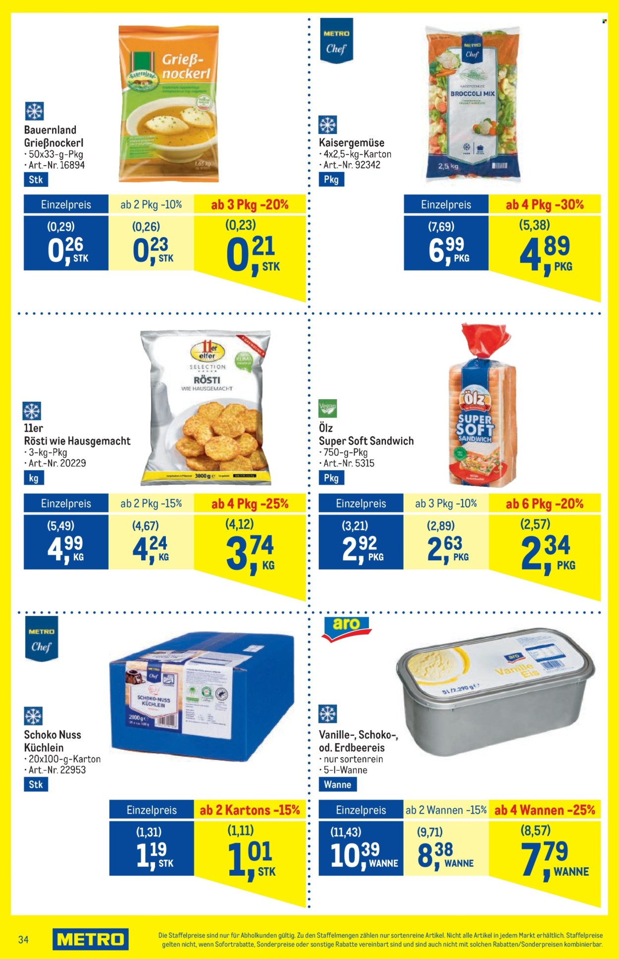 Angebote Metro - 21.3.2024 - 3.4.2024. Seite 34