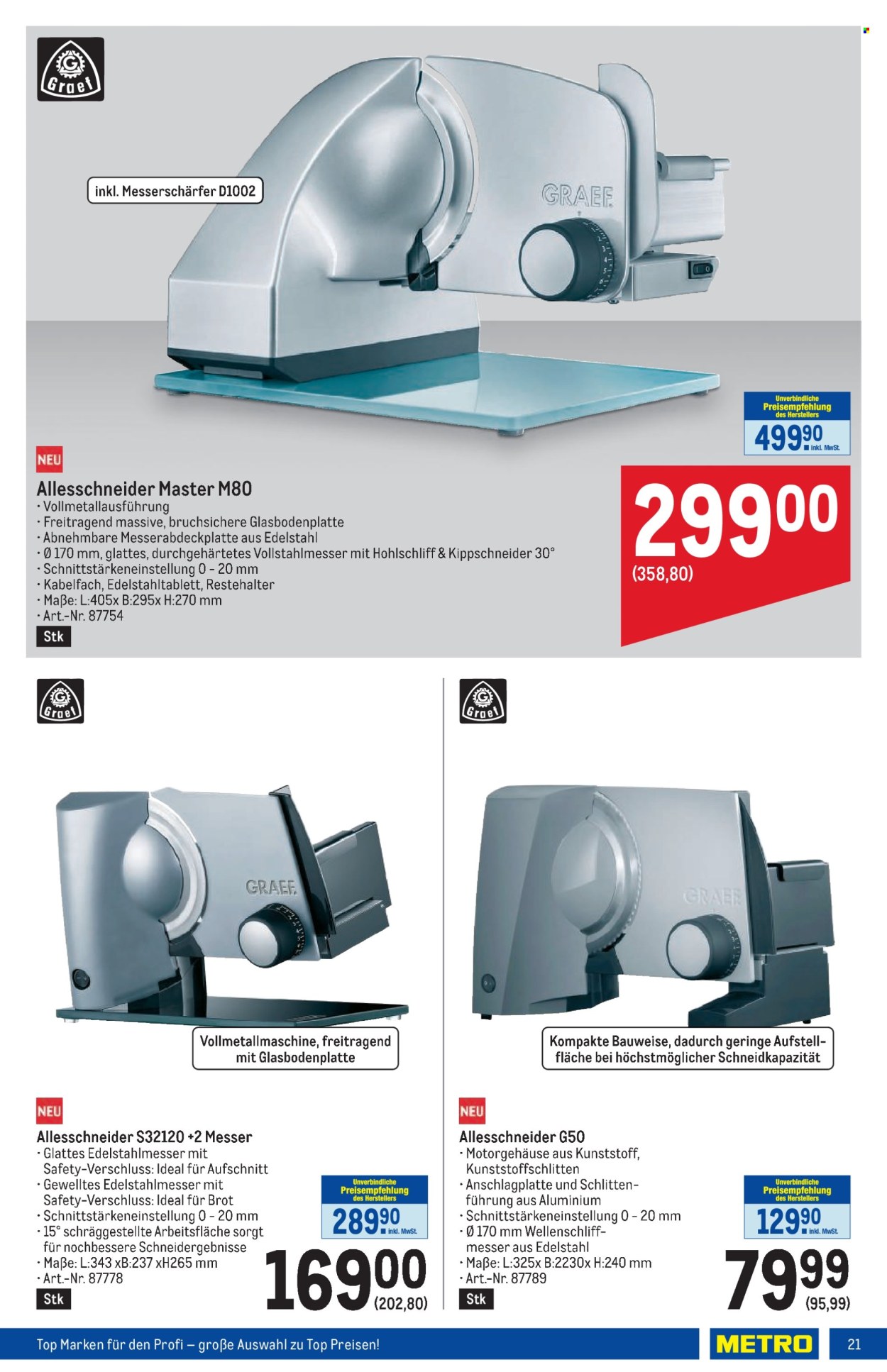 Angebote Metro - 21.3.2024 - 3.4.2024. Seite 21