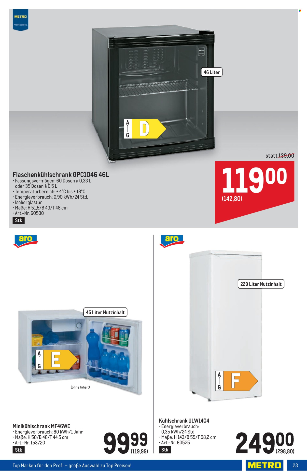 Angebote Metro - 21.3.2024 - 3.4.2024. Seite 23