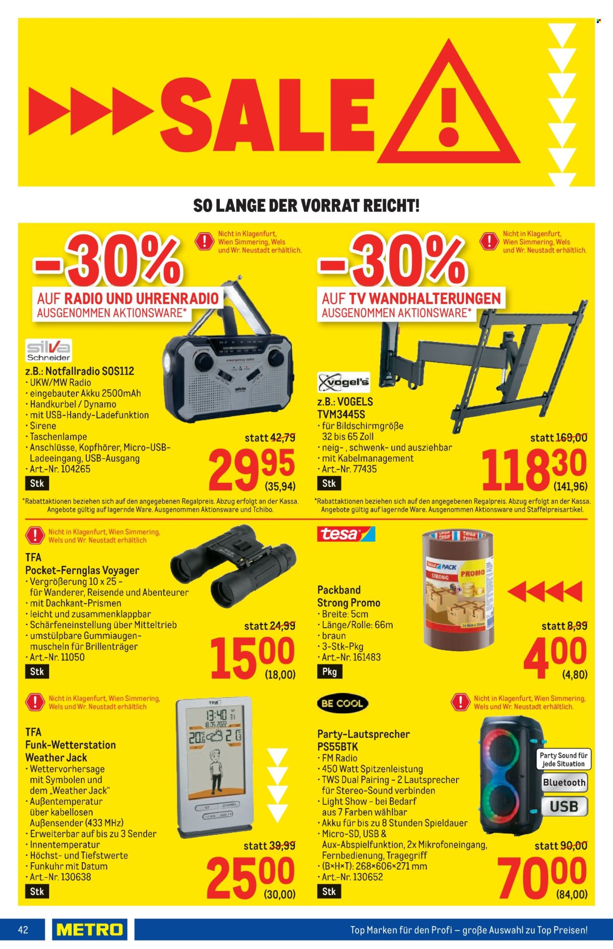 Angebote Metro - 21.3.2024 - 3.4.2024. Seite 42
