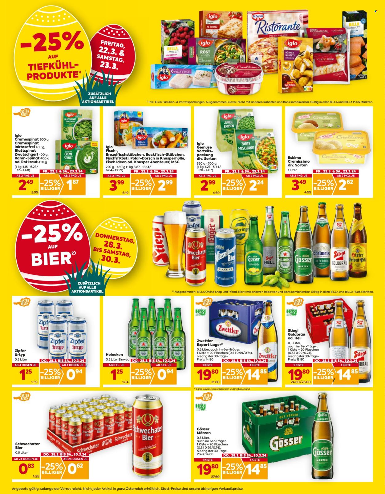Angebote Billa - 21.3.2024 - 30.3.2024. Seite 2