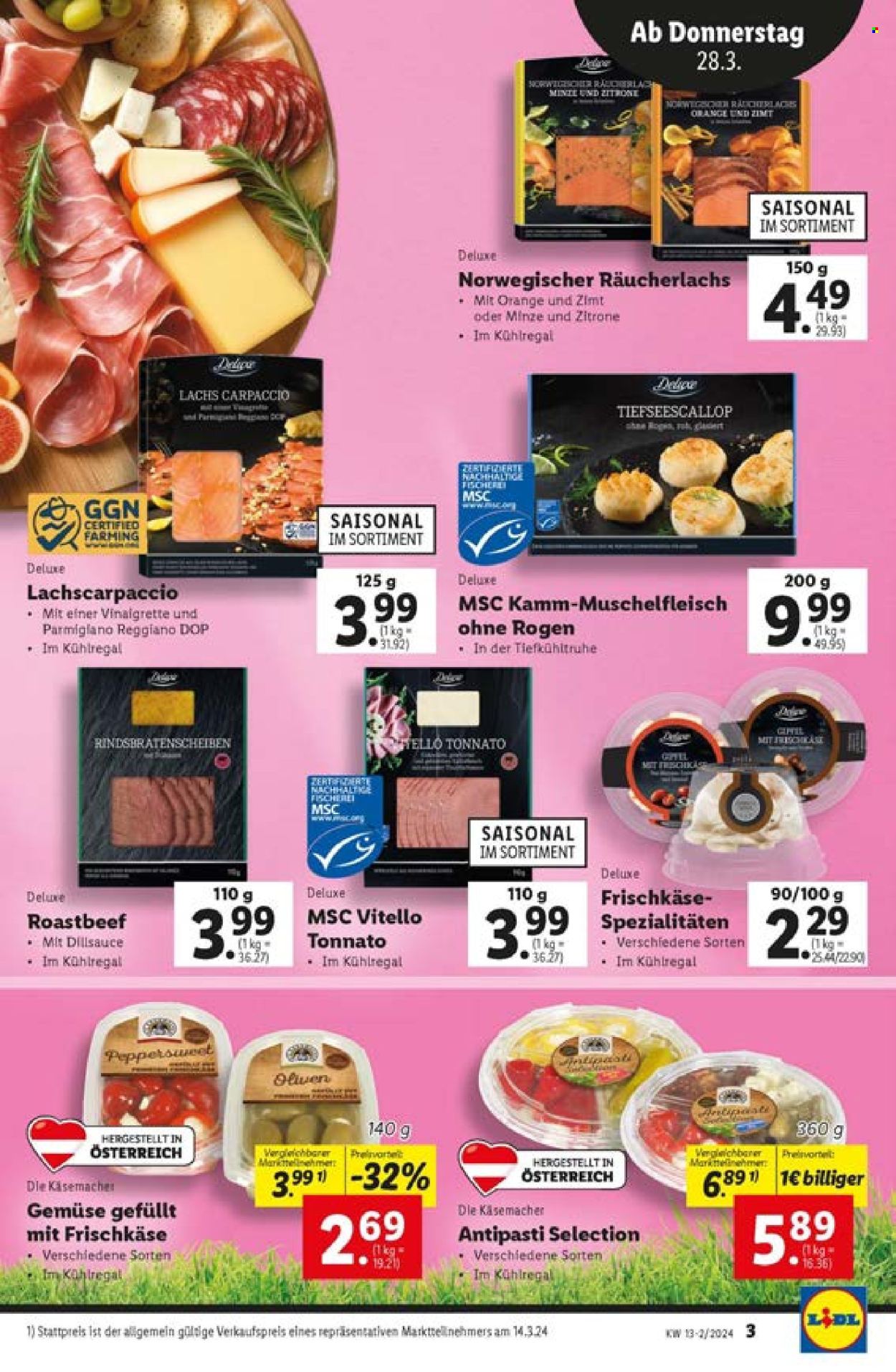 Angebote Lidl - 28.3.2024 - 3.4.2024. Seite 3