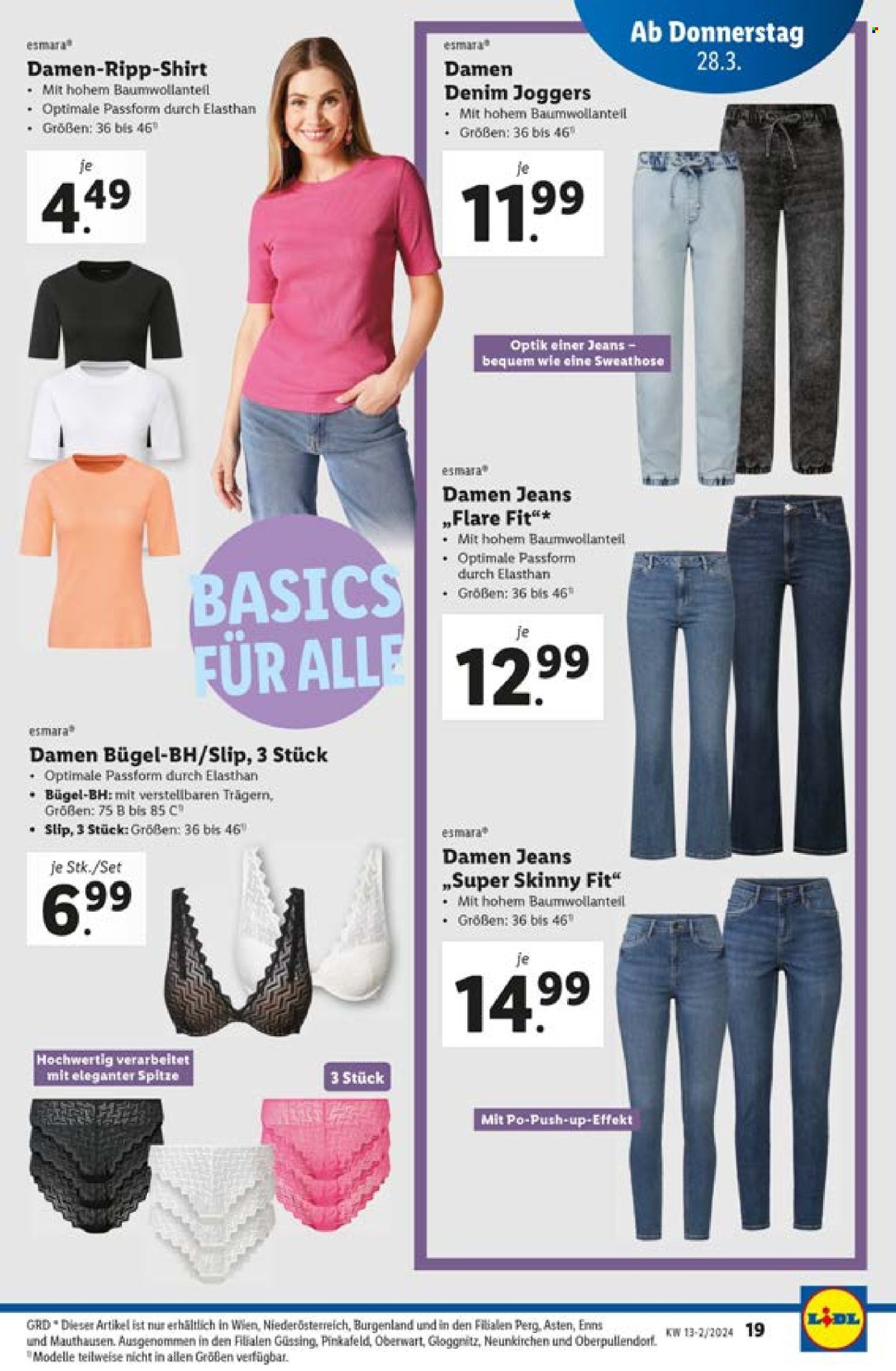 Angebote Lidl - 28.3.2024 - 3.4.2024. Seite 19
