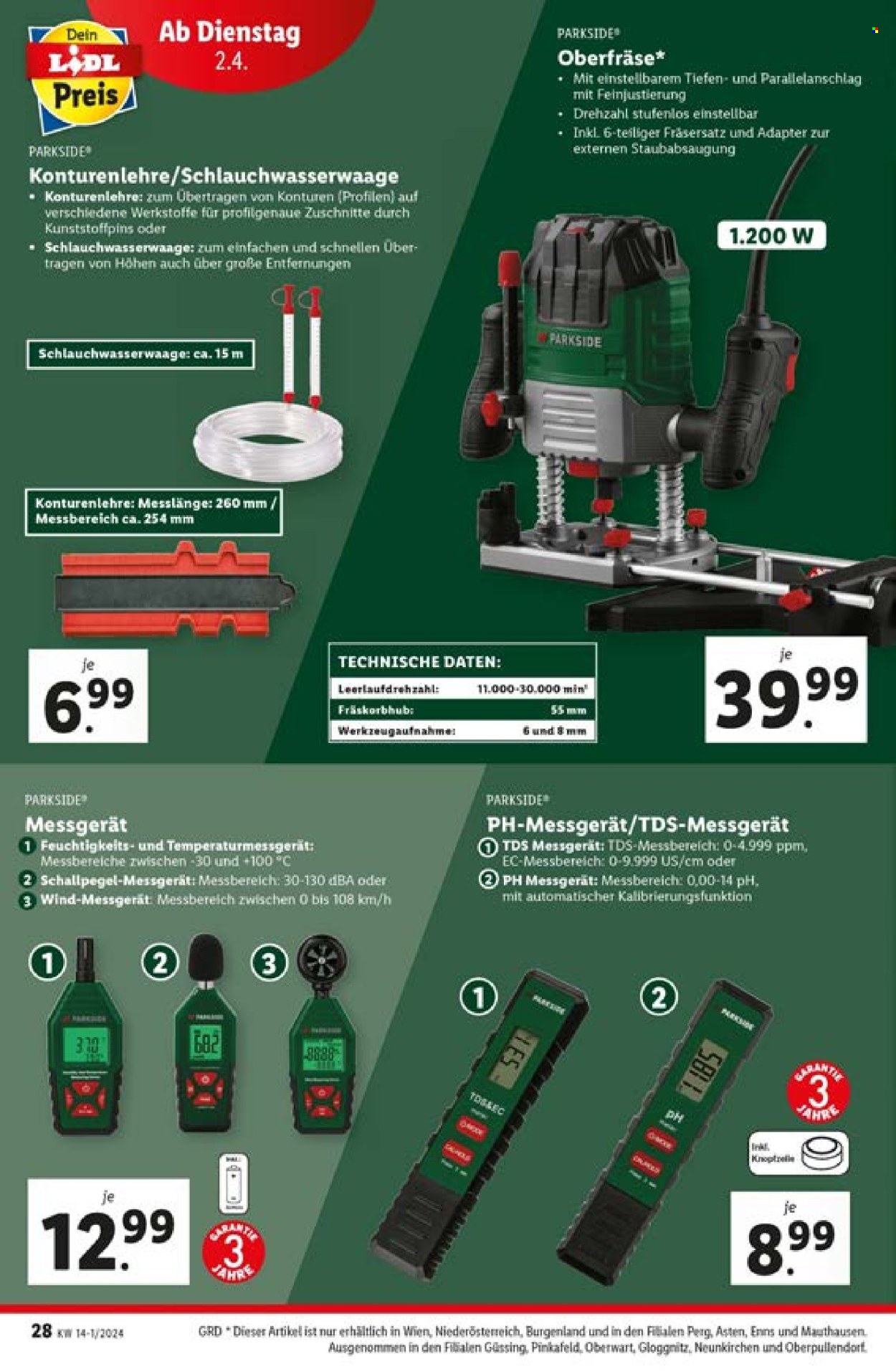 Angebote Lidl - 28.3.2024 - 3.4.2024. Seite 32