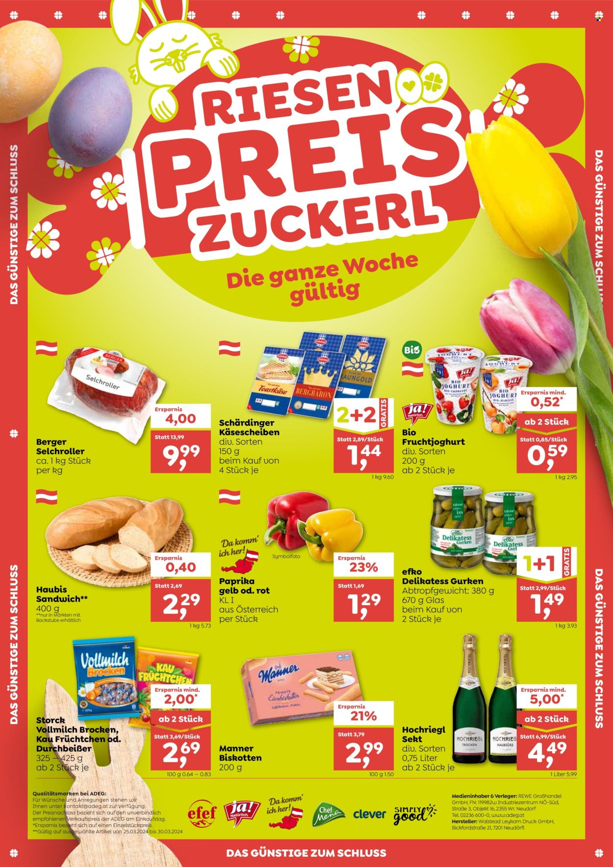 Angebote ADEG - 25.3.2024 - 30.3.2024. Seite 12