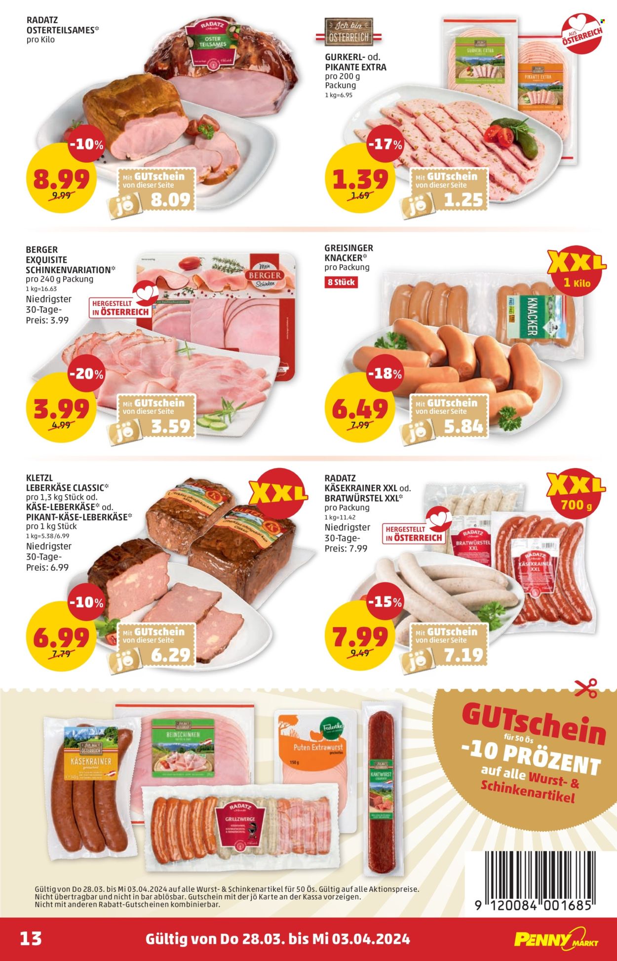 Angebote Penny - 28.3.2024 - 3.4.2024. Seite 13