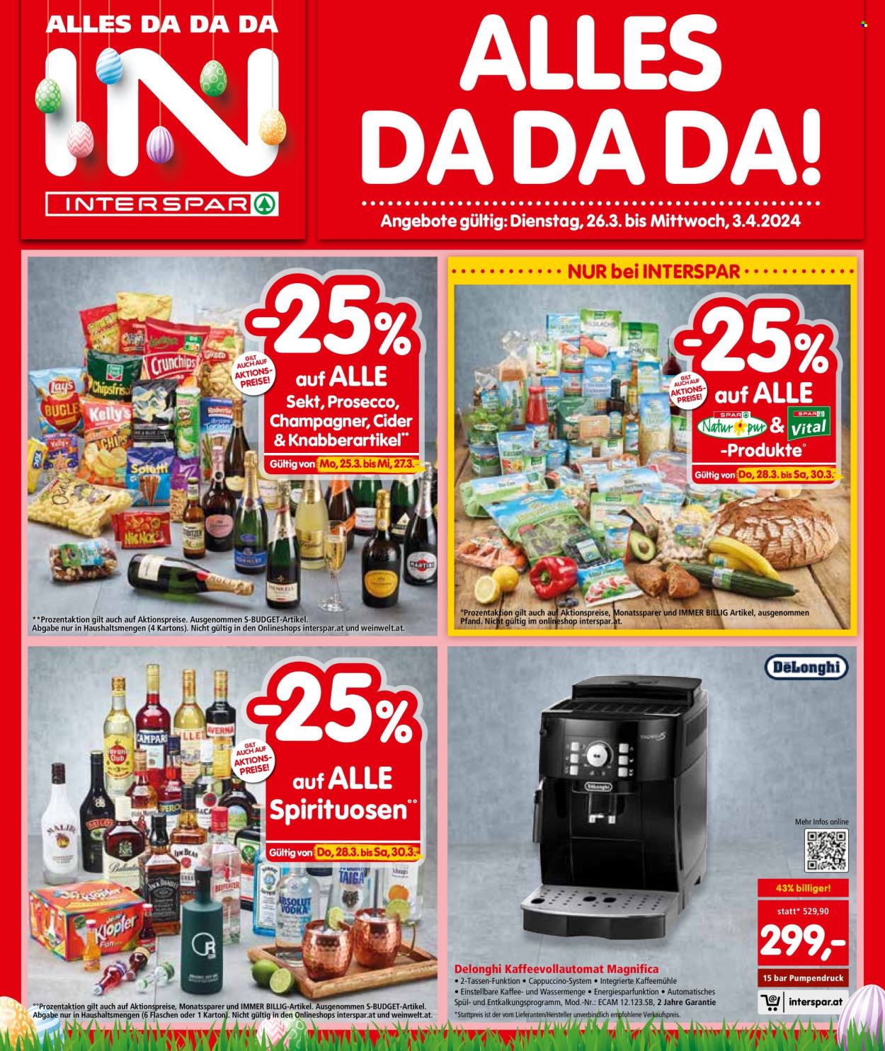 Angebote INTERSPAR - 26.3.2024 - 3.4.2024. Seite 1