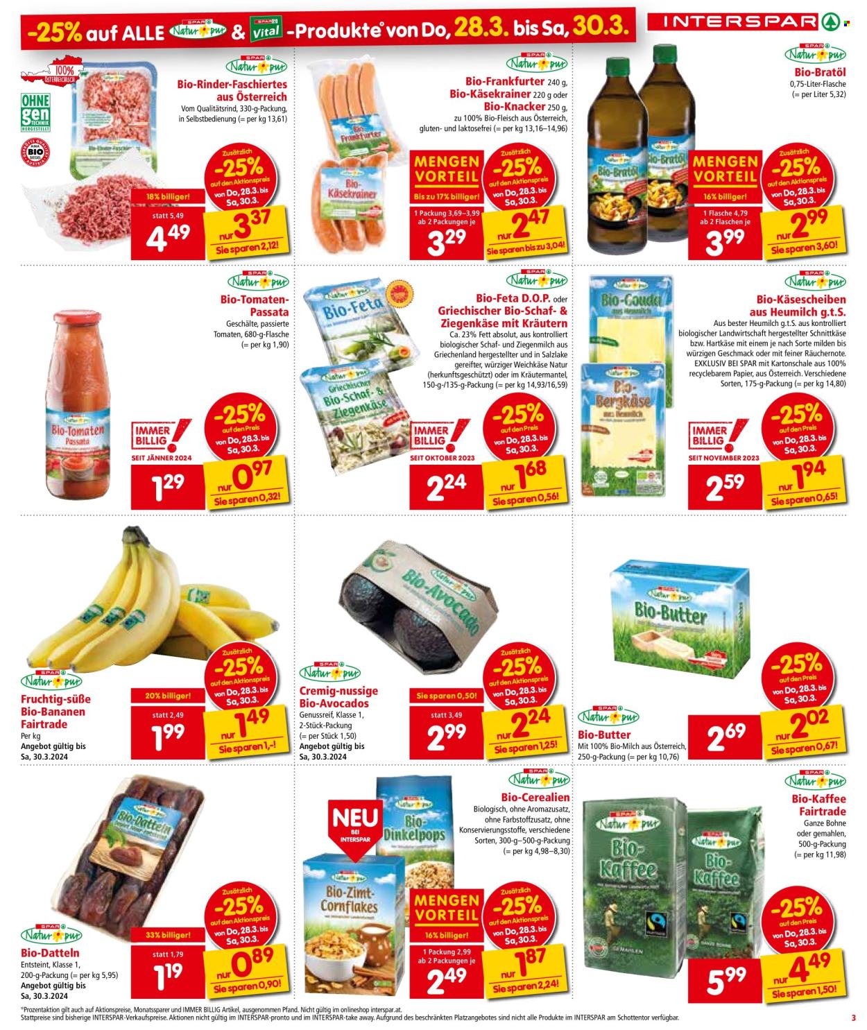Angebote INTERSPAR - 26.3.2024 - 3.4.2024. Seite 3