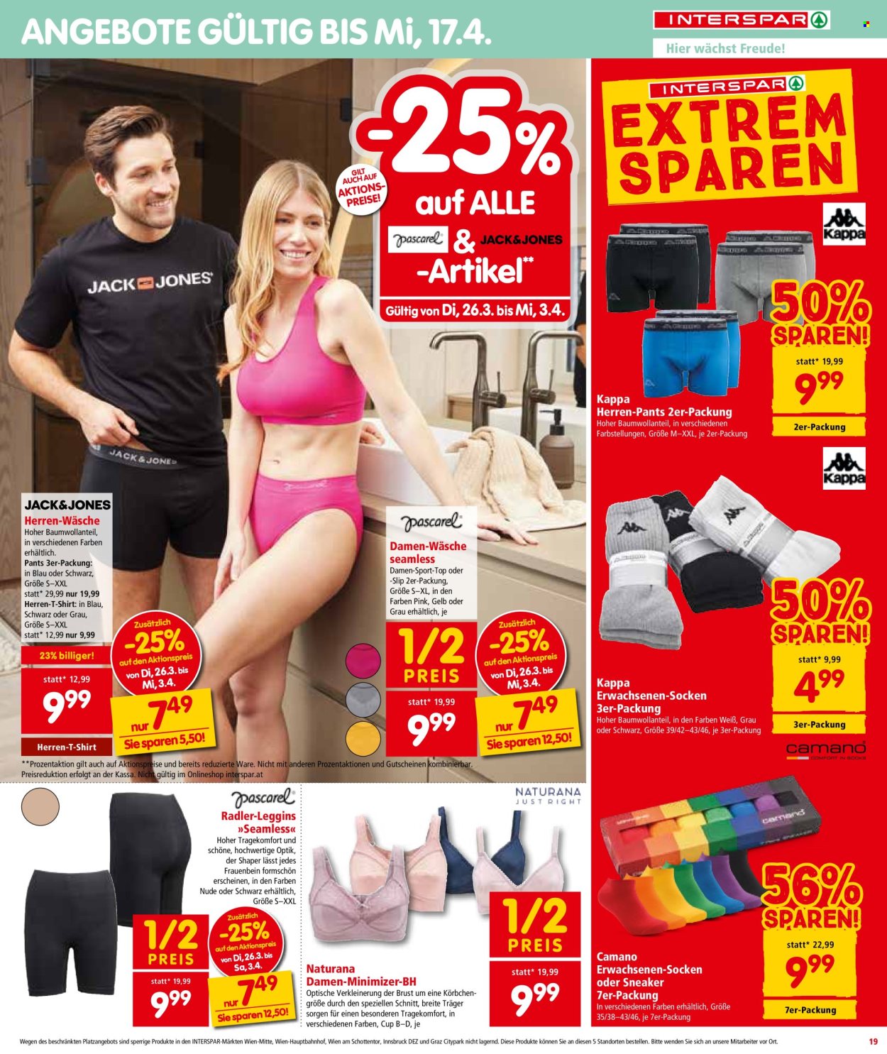 Angebote INTERSPAR - 26.3.2024 - 3.4.2024. Seite 19