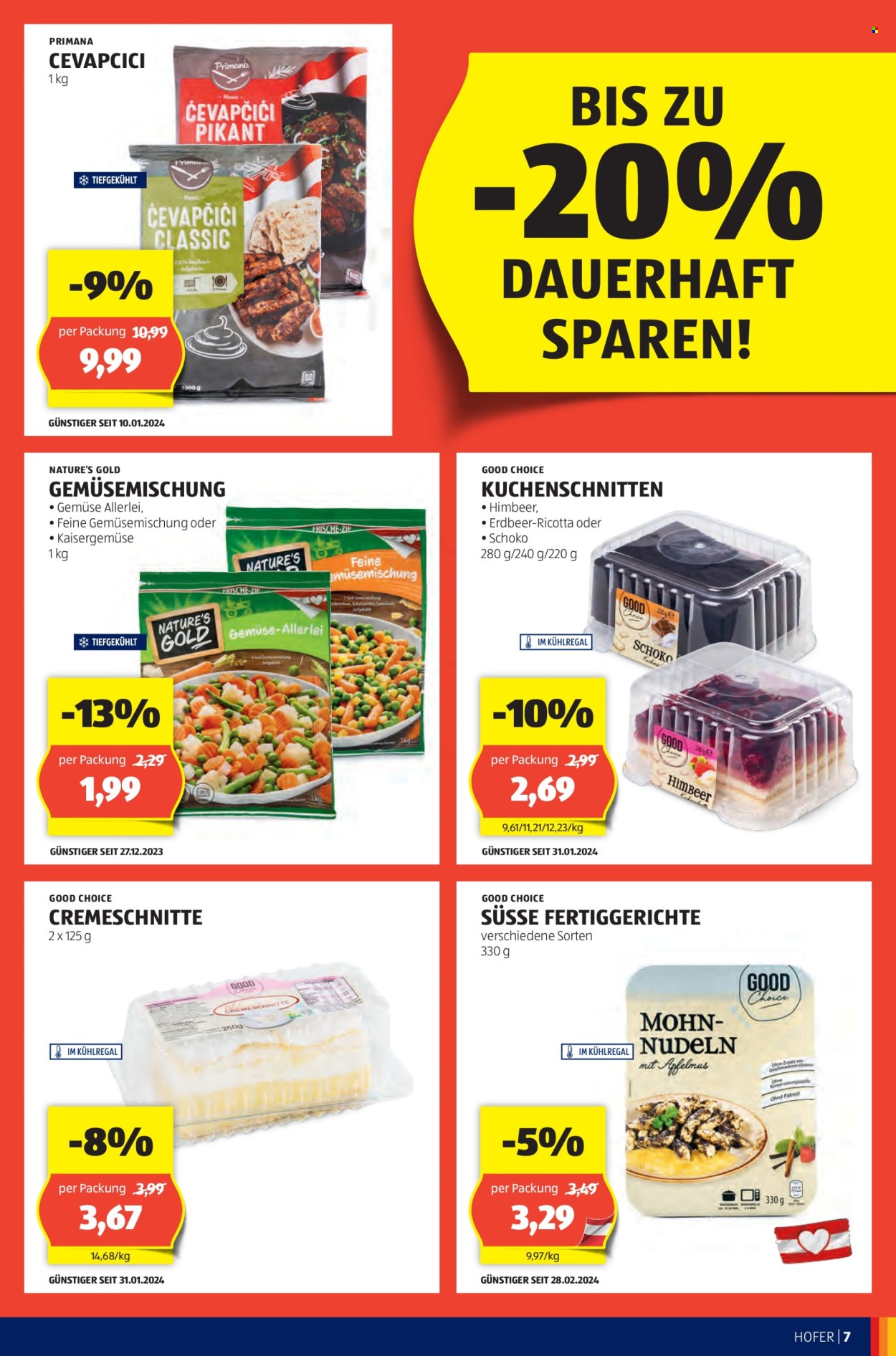 Angebote Hofer - 29.3.2024 - 4.4.2024. Seite 7