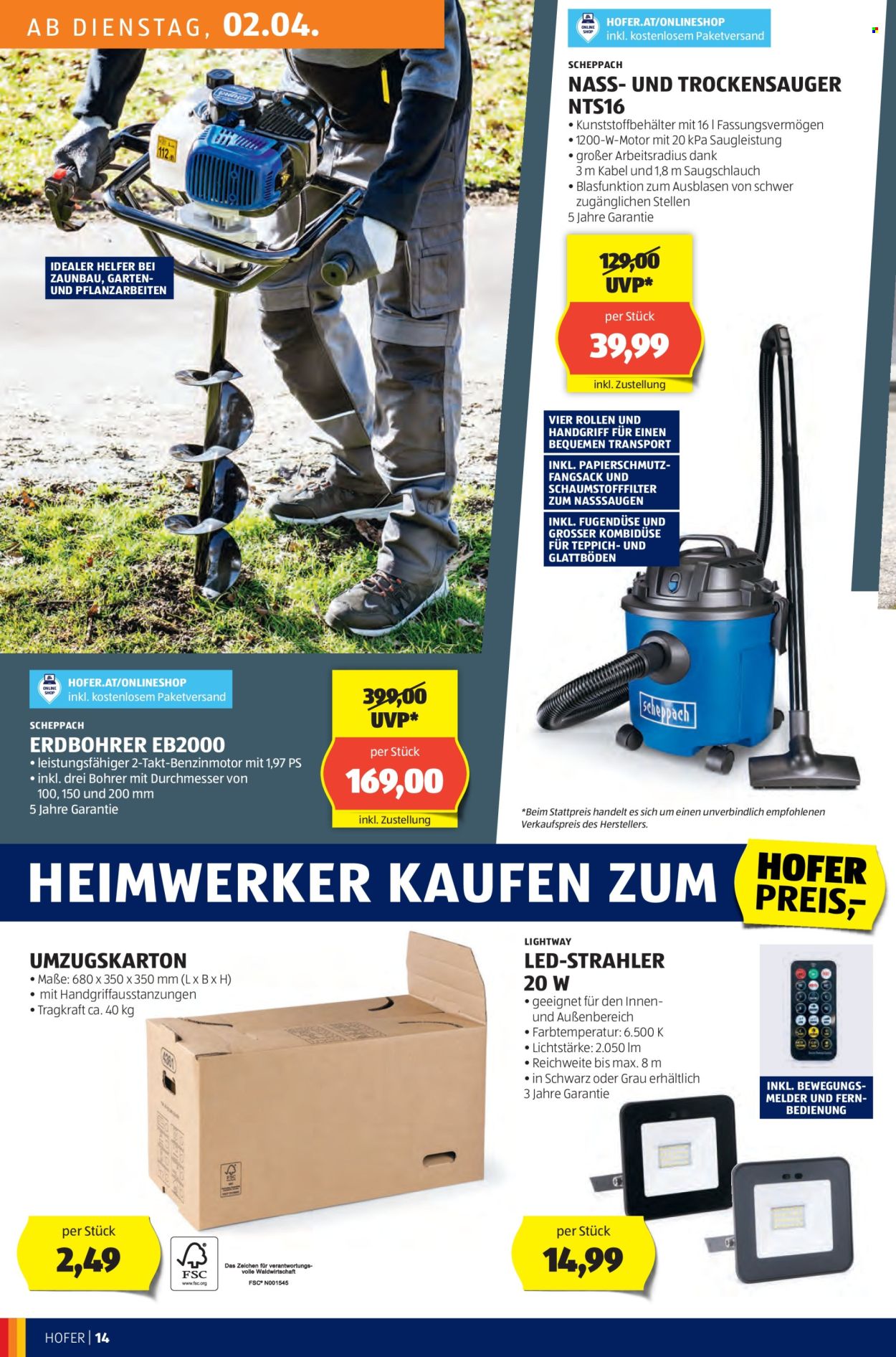 Angebote Hofer - 29.3.2024 - 4.4.2024. Seite 16