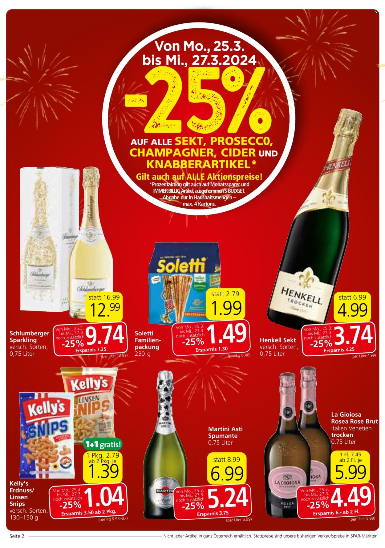 Angebote SPAR - 26.3.2024 - 3.4.2024. Seite 2