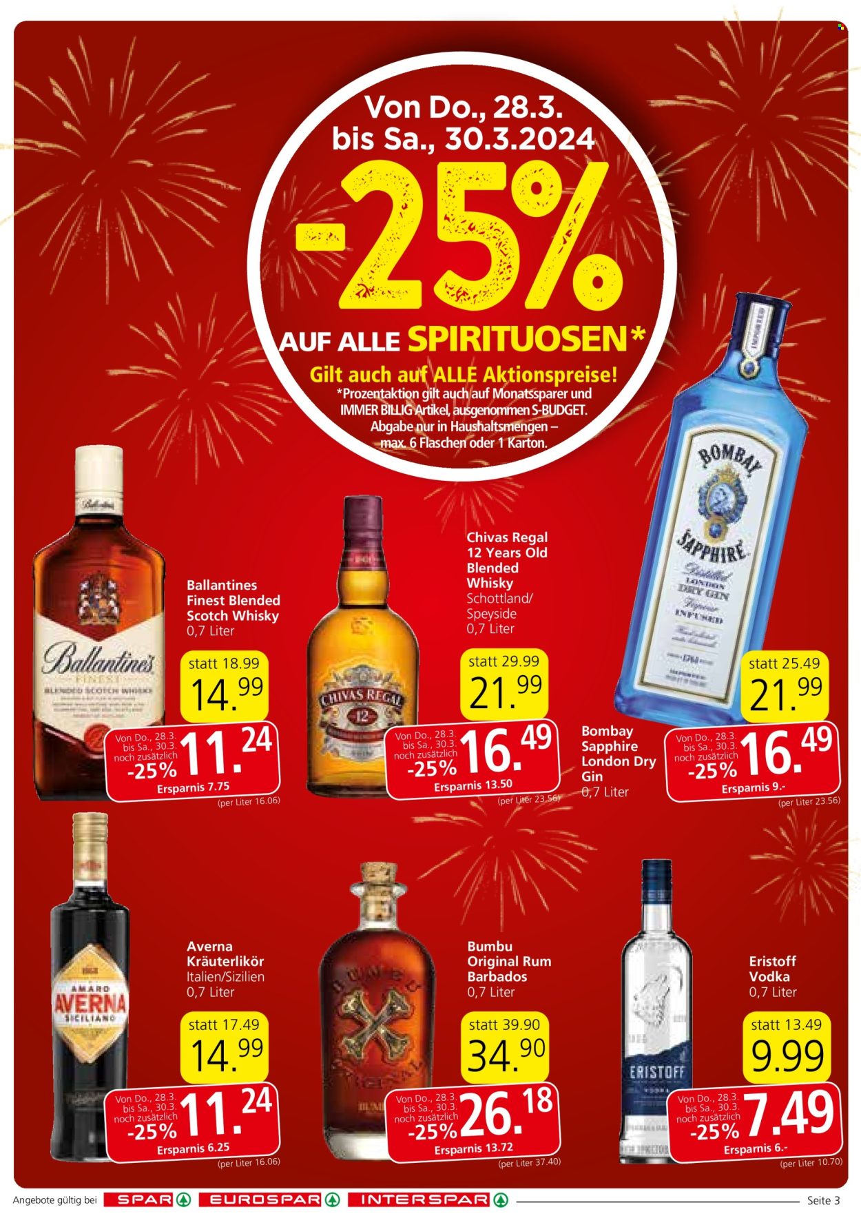 Angebote SPAR - 26.3.2024 - 3.4.2024. Seite 3