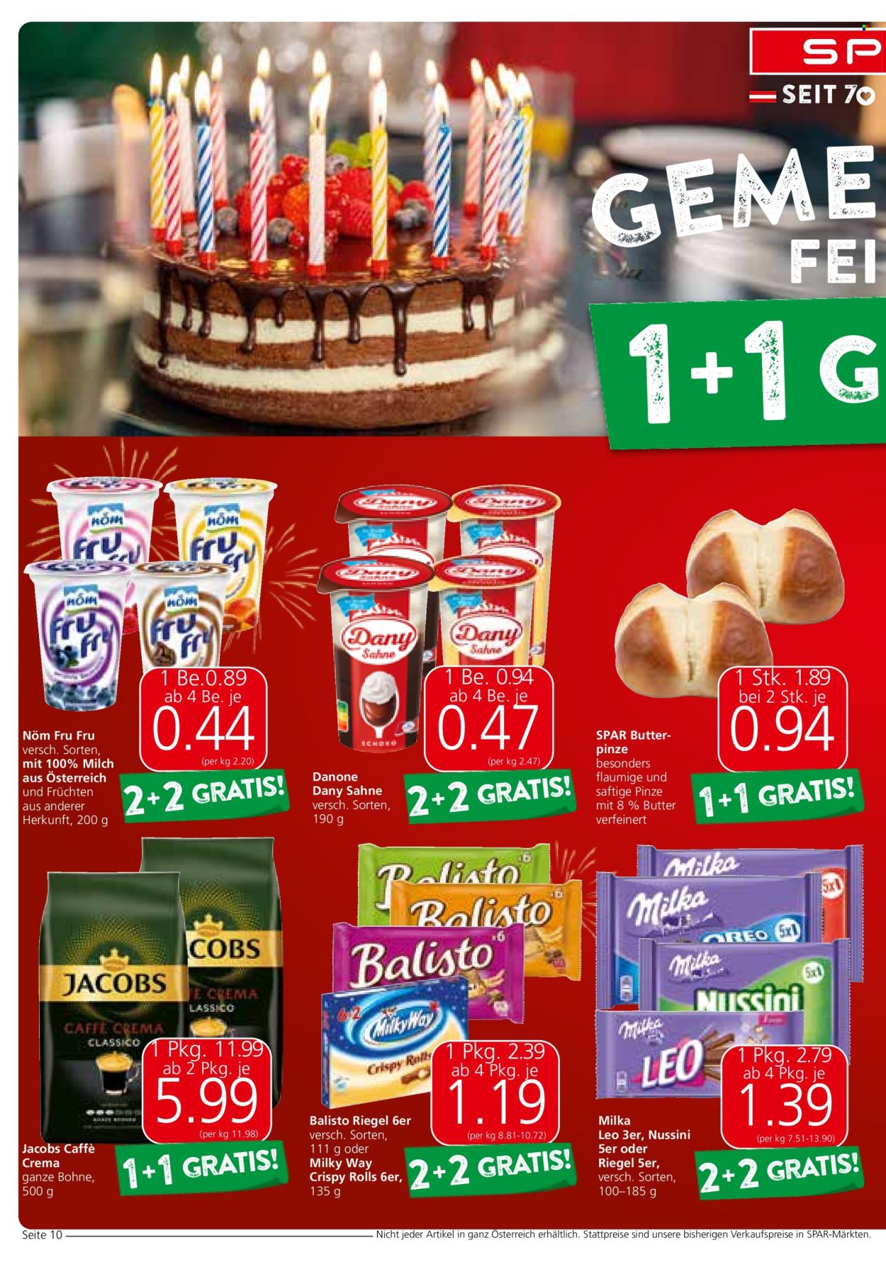 Angebote SPAR - 26.3.2024 - 3.4.2024. Seite 10