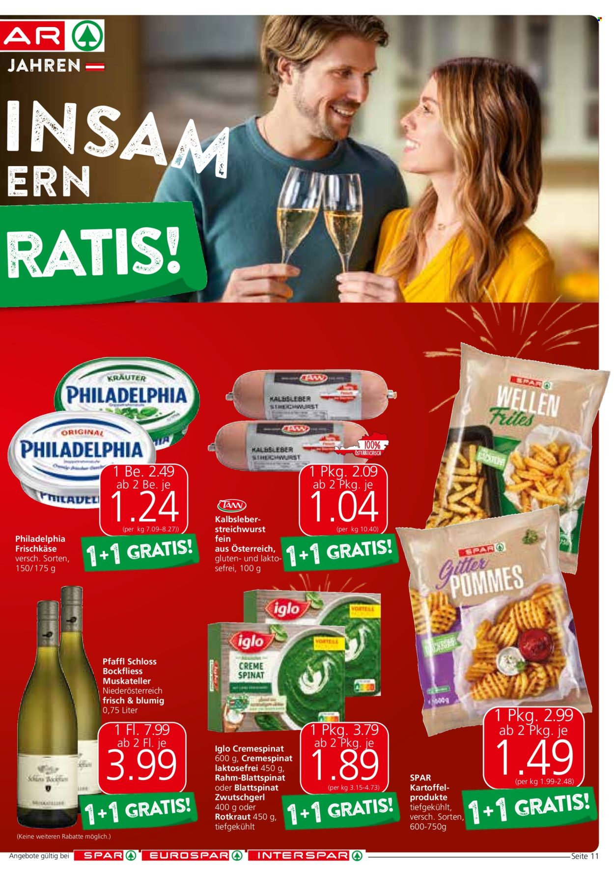 Angebote SPAR - 26.3.2024 - 3.4.2024. Seite 11