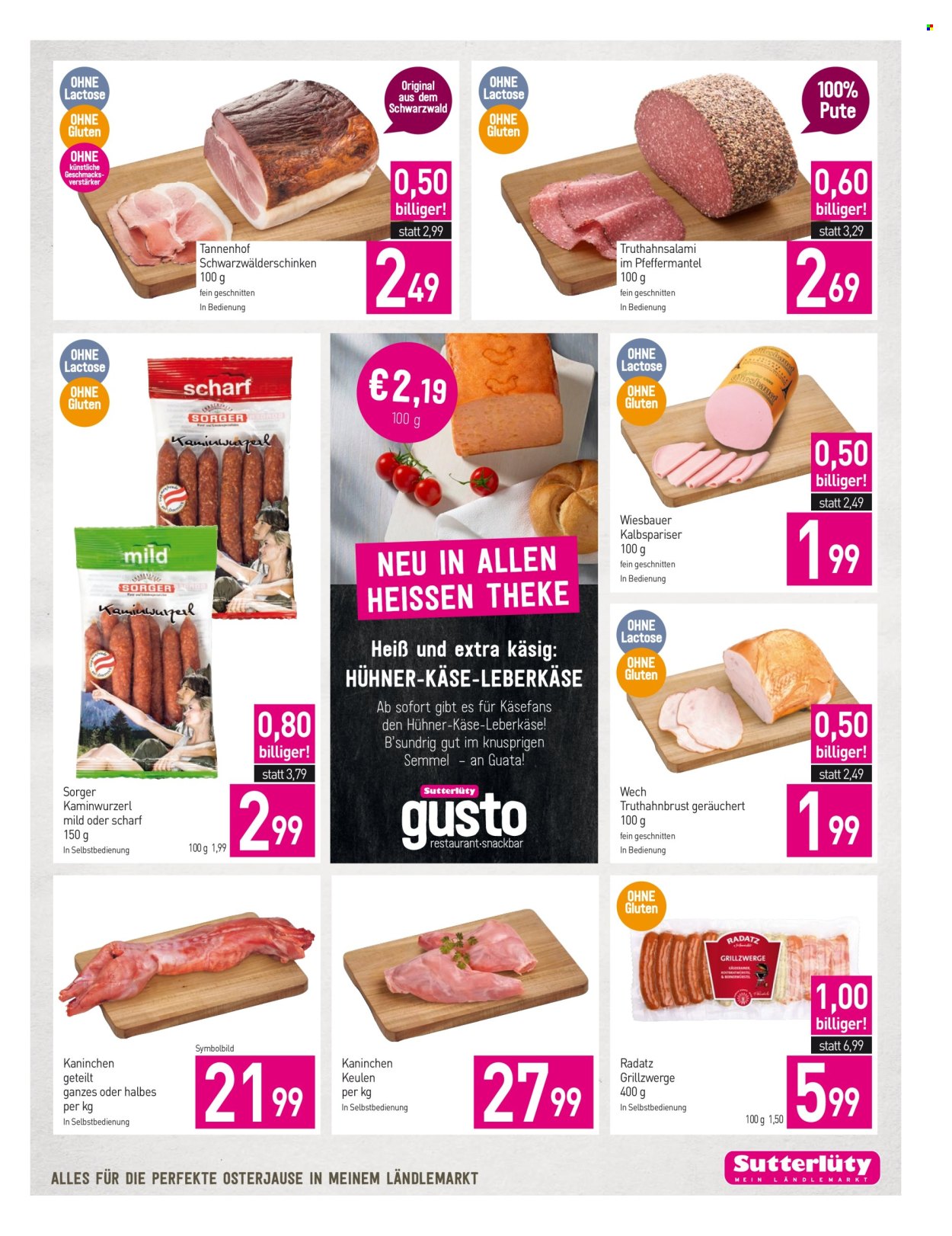 Angebote Sutterlüty - 28.3.2024 - 3.4.2024. Seite 9