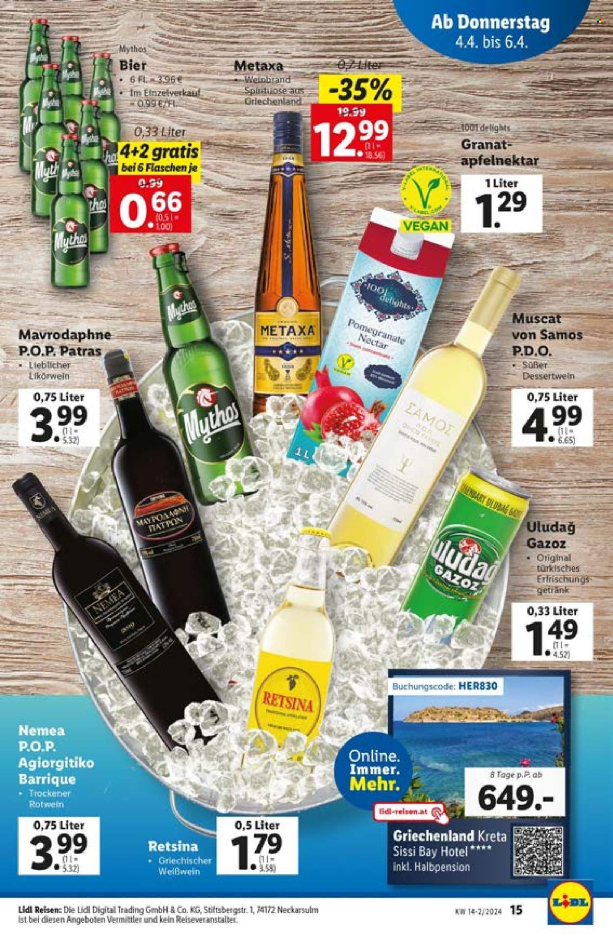 Angebote Lidl - 4.4.2024 - 10.4.2024. Seite 15
