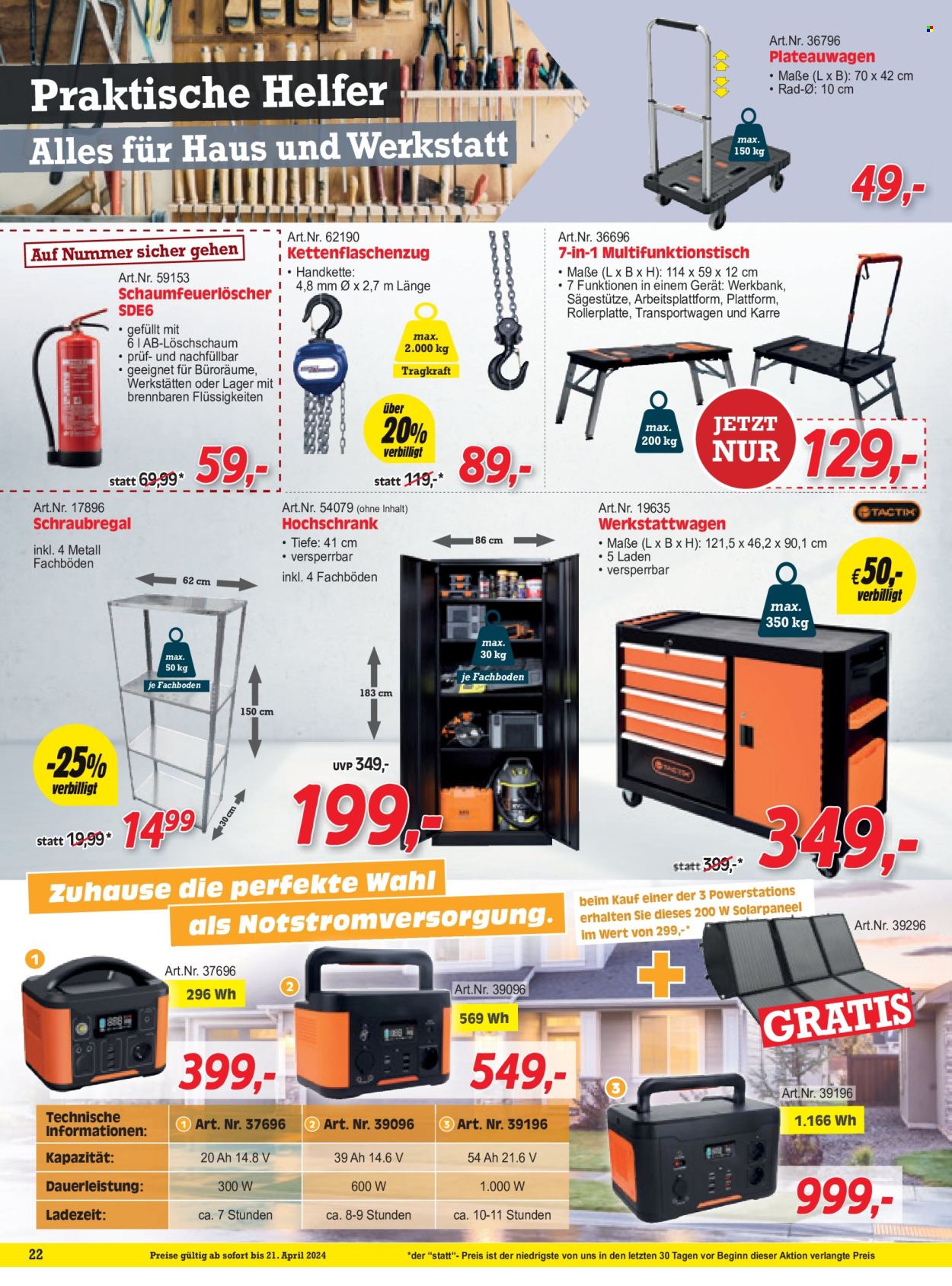 Angebote Zgonc - 1.4.2024 - 30.4.2024. Seite 22