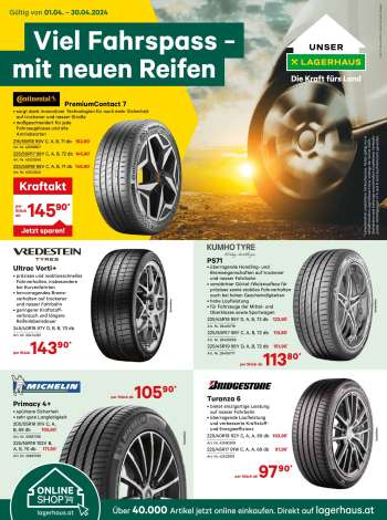 Angebote Lagerhaus - 1.4.2024 - 30.4.2024.