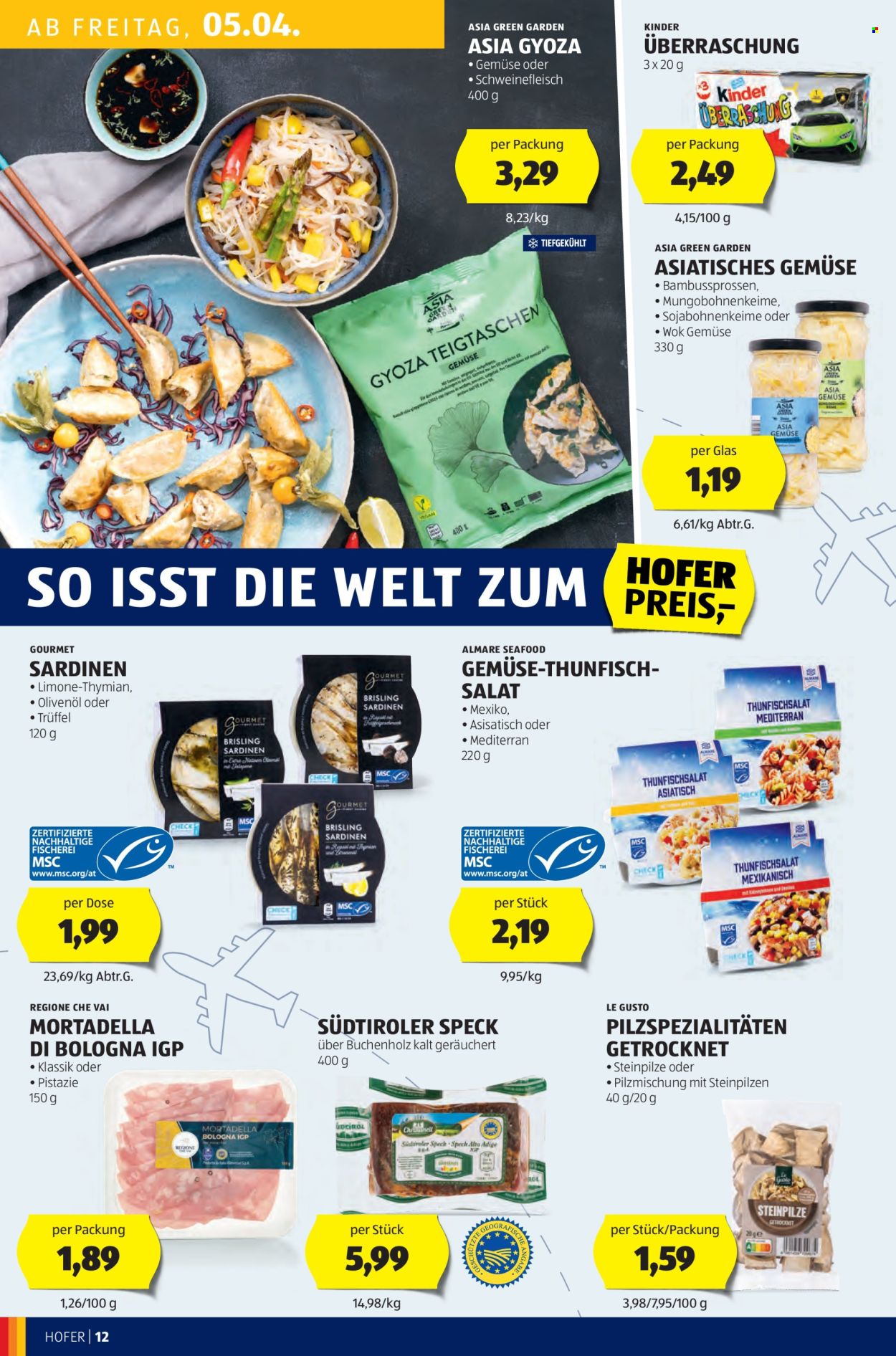 Angebote Hofer - 4.4.2024 - 11.4.2024. Seite 12