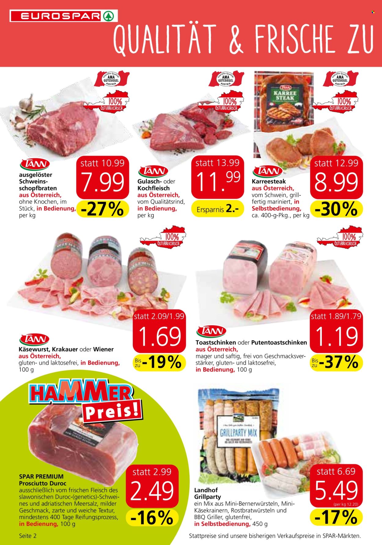 Angebote EUROSPAR - 4.4.2024 - 17.4.2024. Seite 2