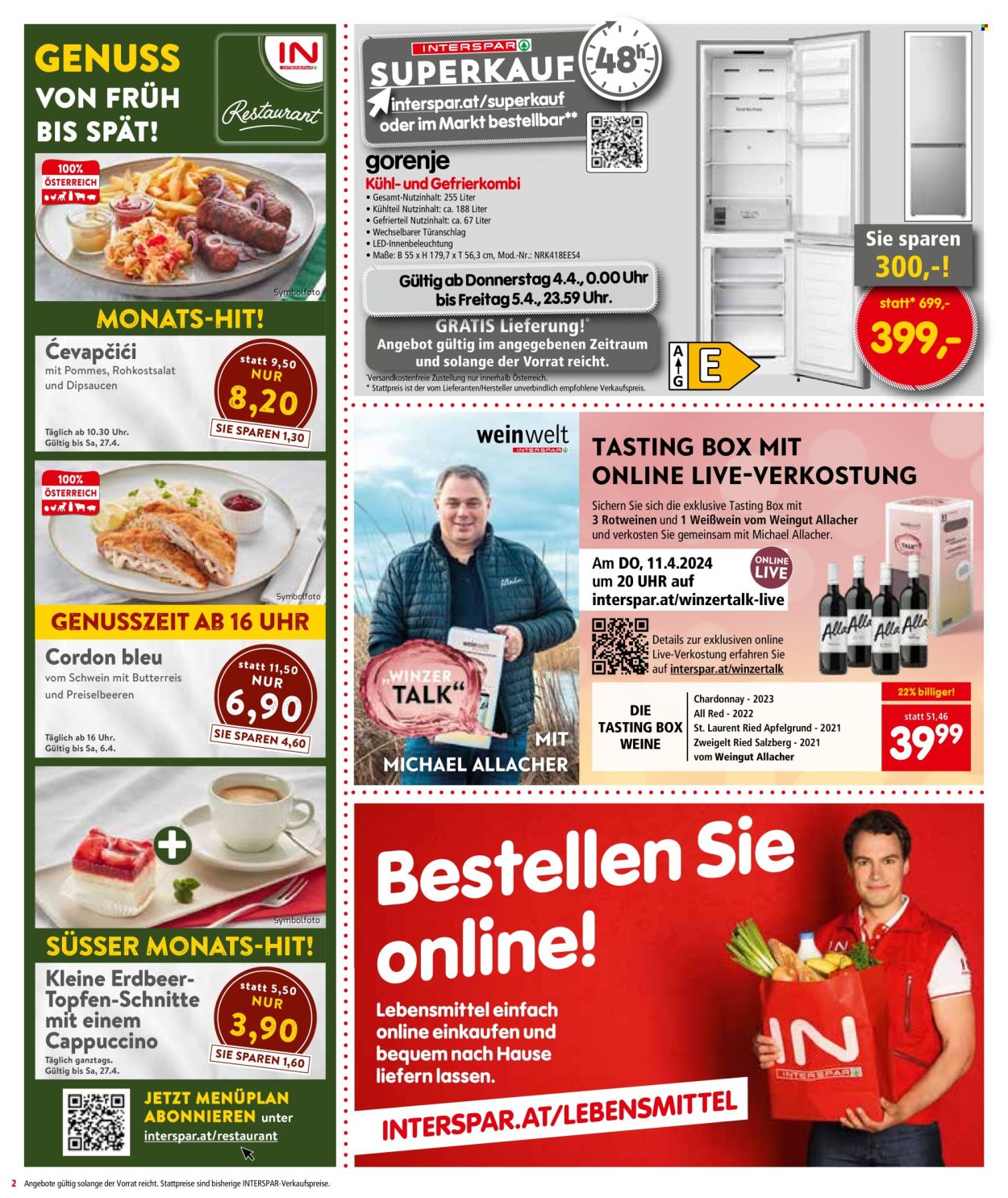 Angebote INTERSPAR - 4.4.2024 - 17.4.2024. Seite 2