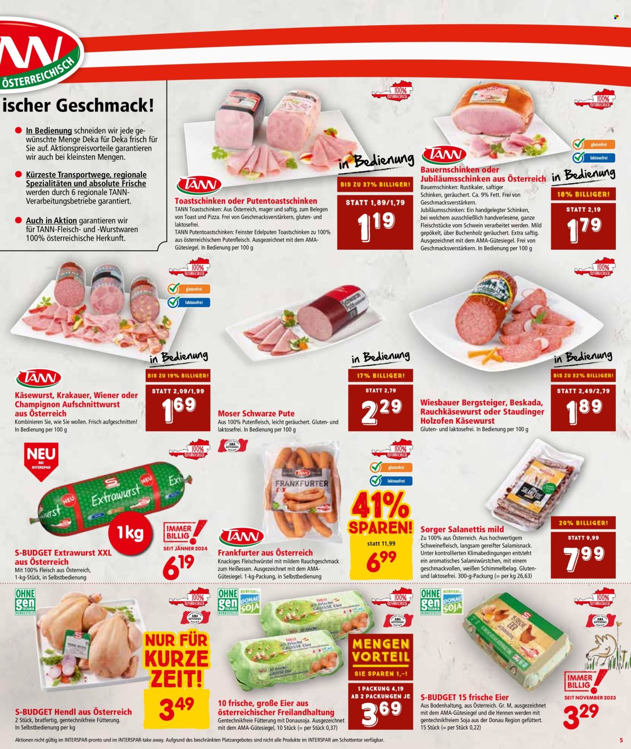 Angebote INTERSPAR - 4.4.2024 - 17.4.2024. Seite 5