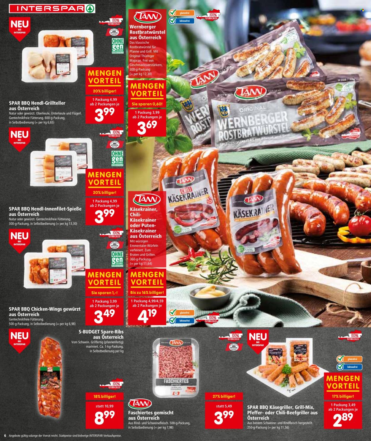 Angebote INTERSPAR - 4.4.2024 - 17.4.2024. Seite 6