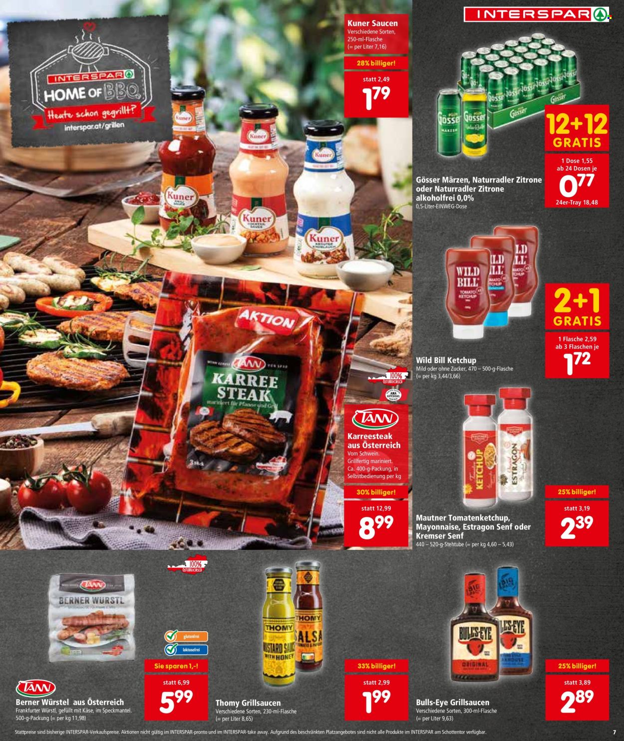 Angebote INTERSPAR - 4.4.2024 - 17.4.2024. Seite 7