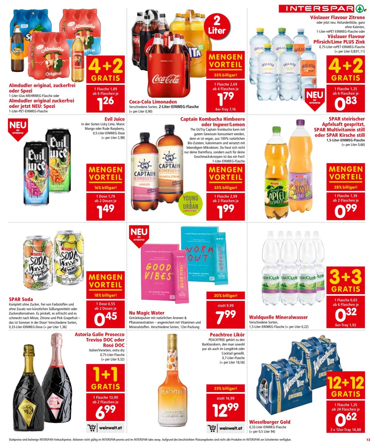 Angebote INTERSPAR - 4.4.2024 - 17.4.2024. Seite 13