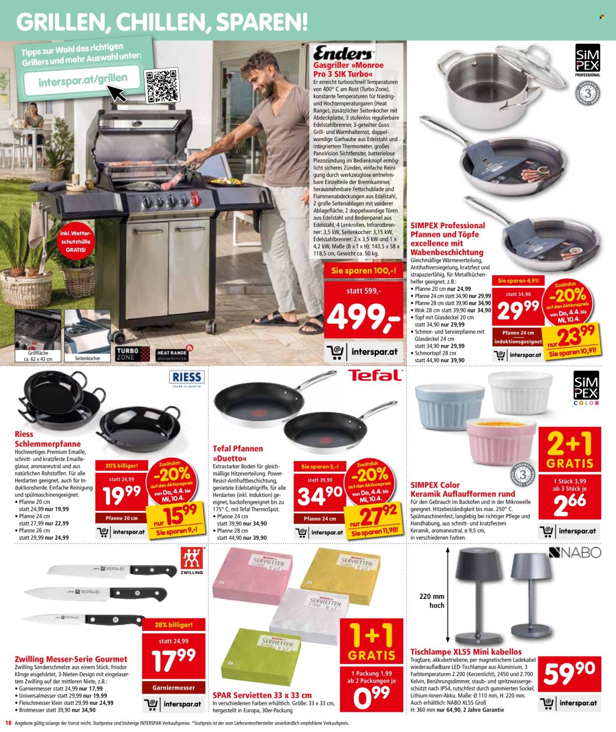Angebote INTERSPAR - 4.4.2024 - 17.4.2024. Seite 18
